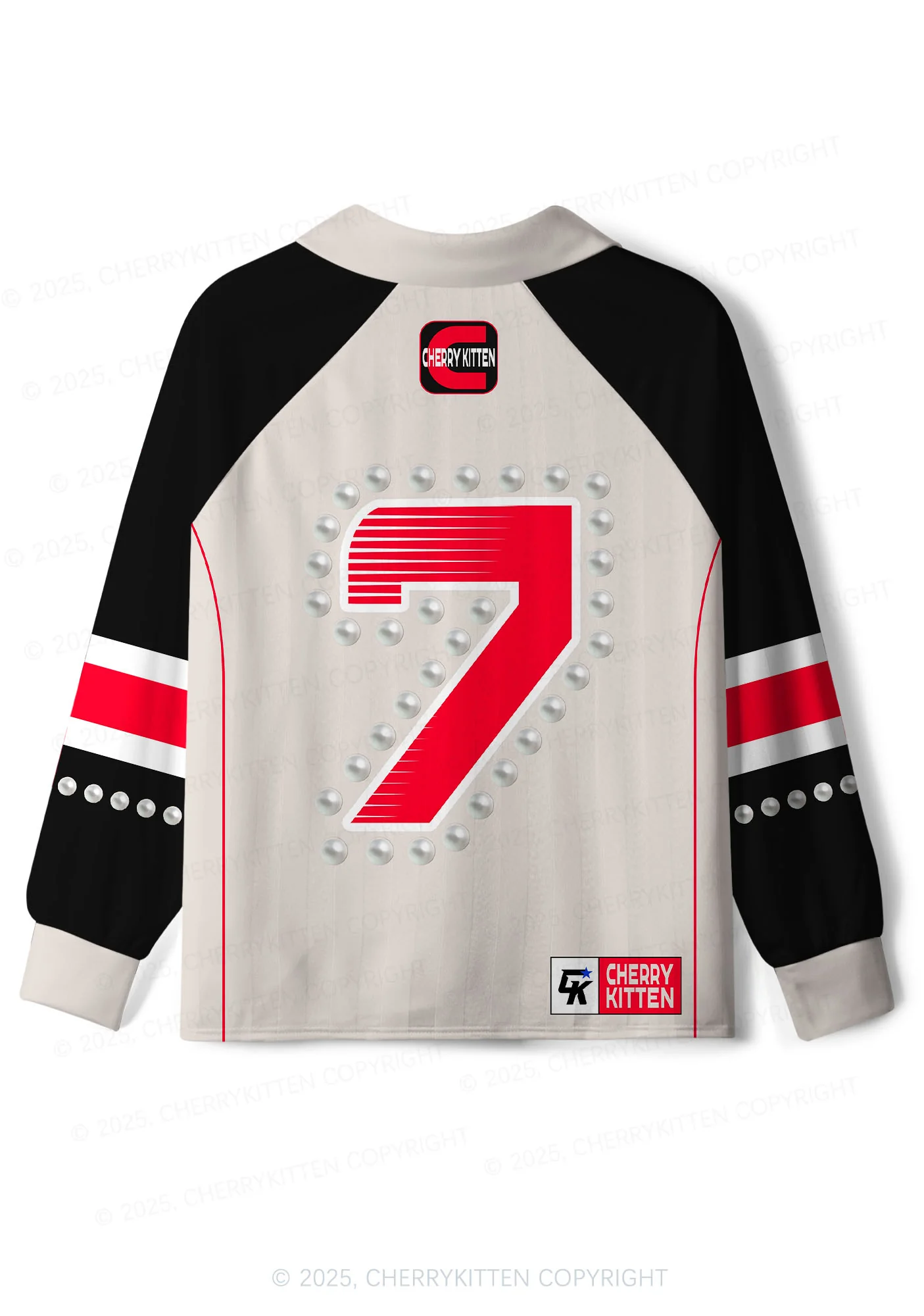 Femmes Top Me Pride Y2K Sport Long Sleeve Jersey Shirts Cherrykitten - Image 2