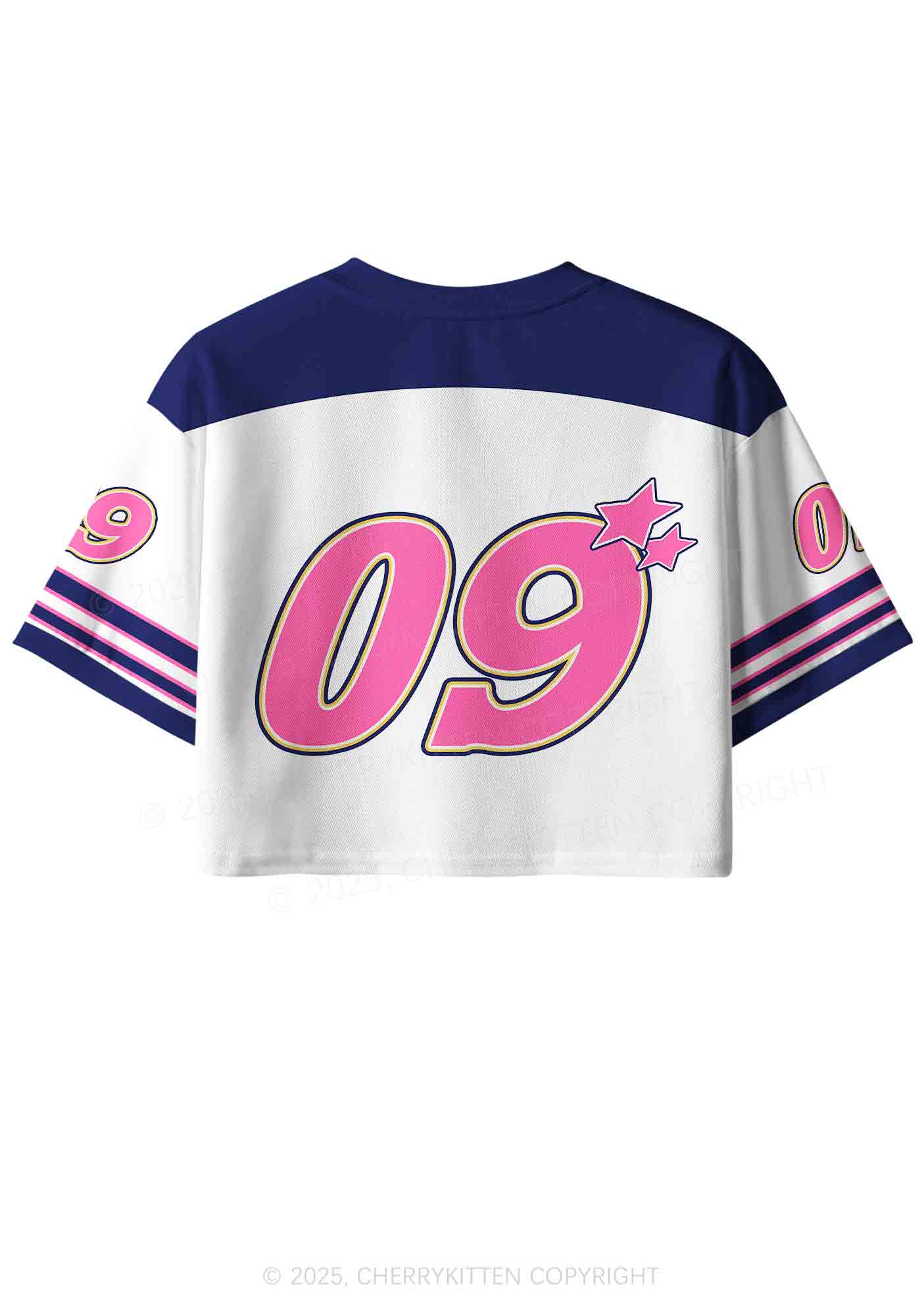 Custom Feral Star Y2K Crop Sport Jersey Shirts Cherrykitten - Image 2