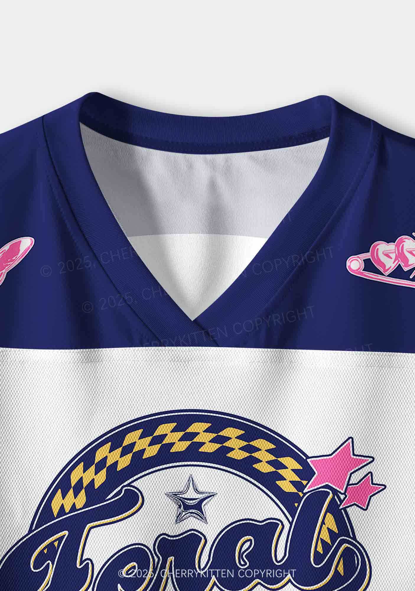 Custom Feral Star Y2K Crop Sport Jersey Shirts Cherrykitten - Image 3
