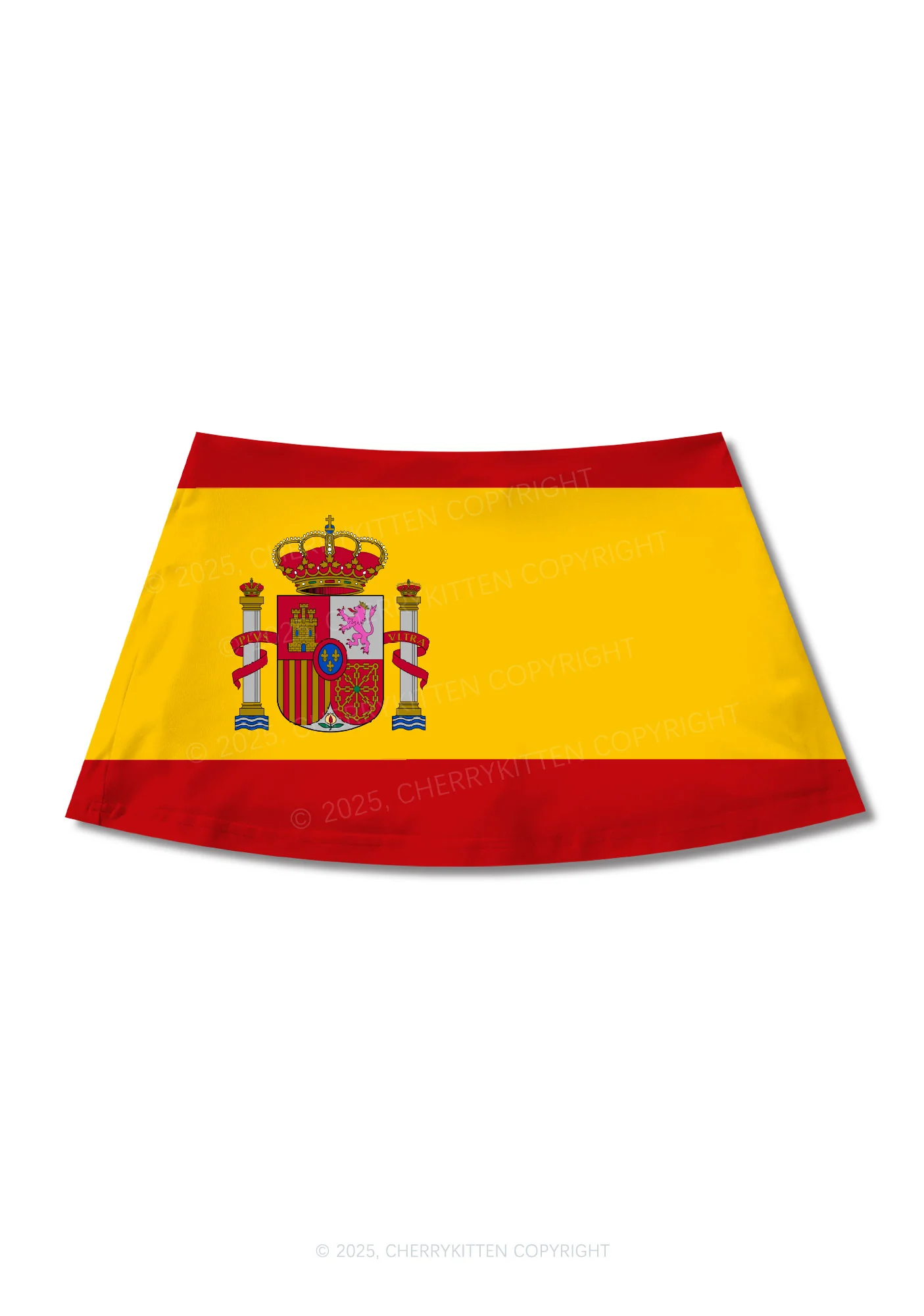 Custom Flag Y2K Print Mini Skirt Cherrykitten - Image 5