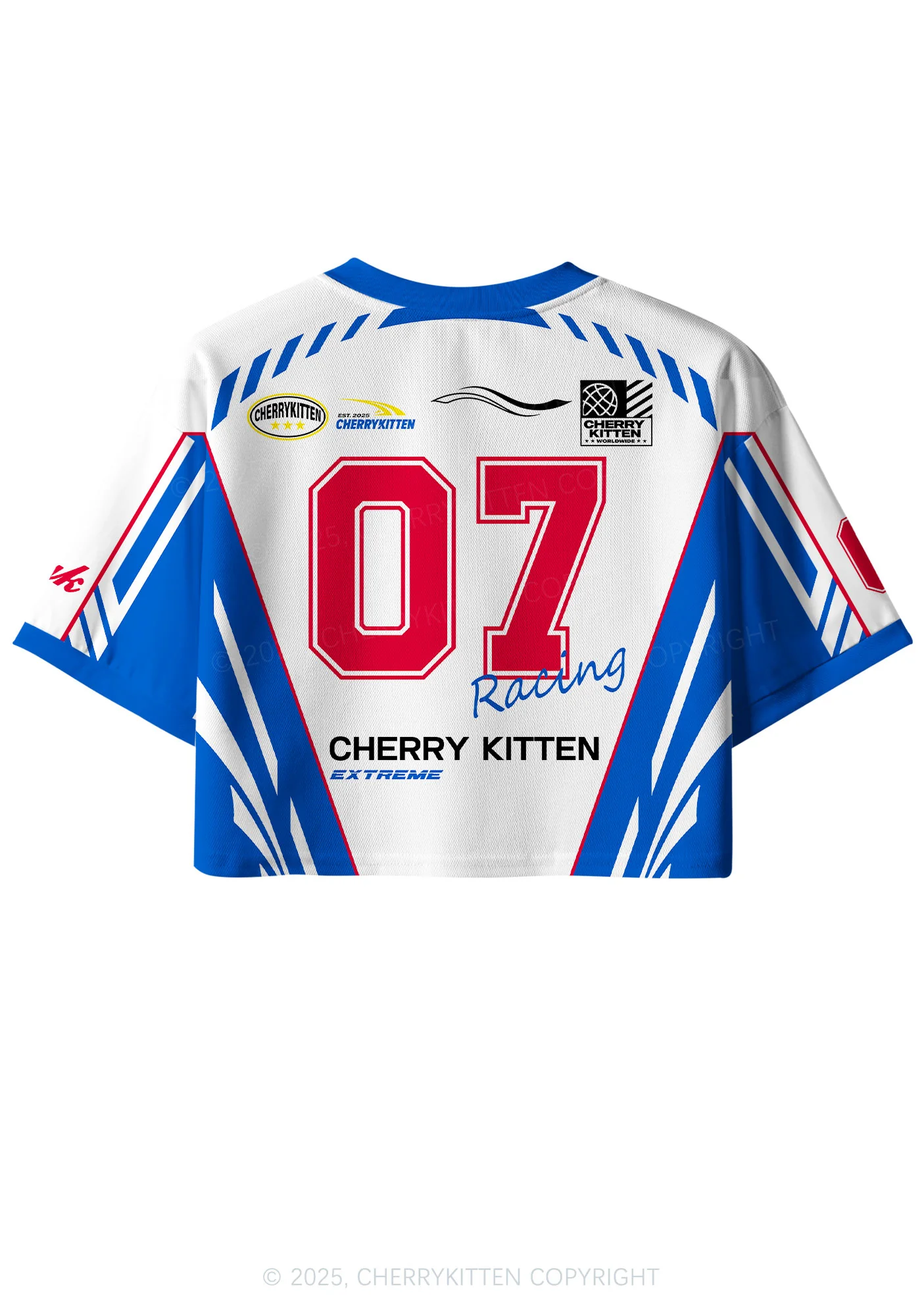 Custom Freak Racing Y2K Crop Sport Jersey Shirts Cherrykitten - Image 2