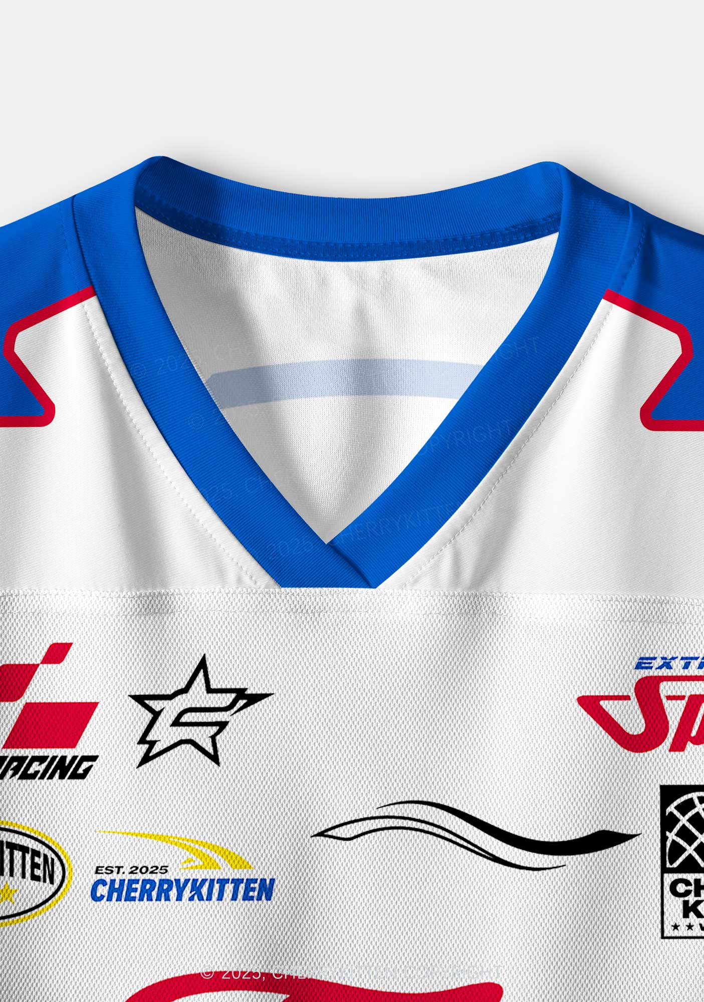 Custom Freak Racing Y2K Crop Sport Jersey Shirts Cherrykitten - Image 3