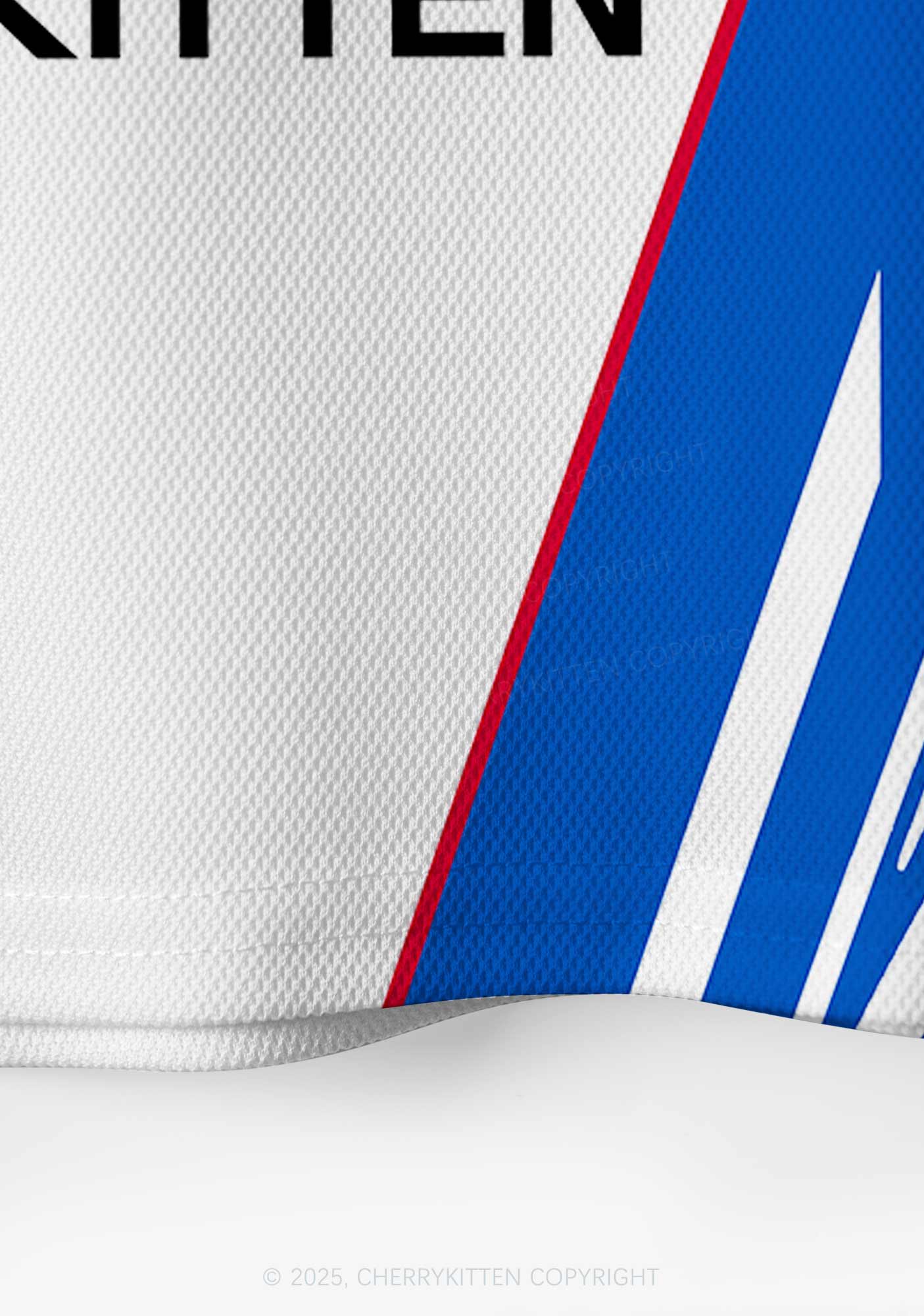 Custom Freak Racing Y2K Crop Sport Jersey Shirts Cherrykitten - Image 4