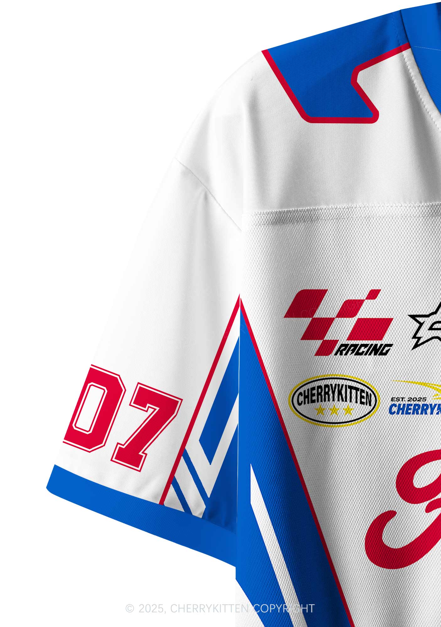 Custom Freak Racing Y2K Crop Sport Jersey Shirts Cherrykitten - Image 5