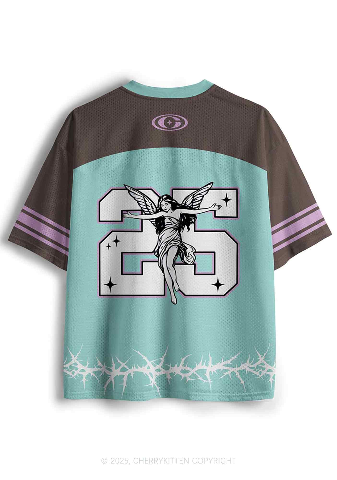 Custom From Hell With Love Y2K Sport Jersey Shirts Cherrykitten - Image 2
