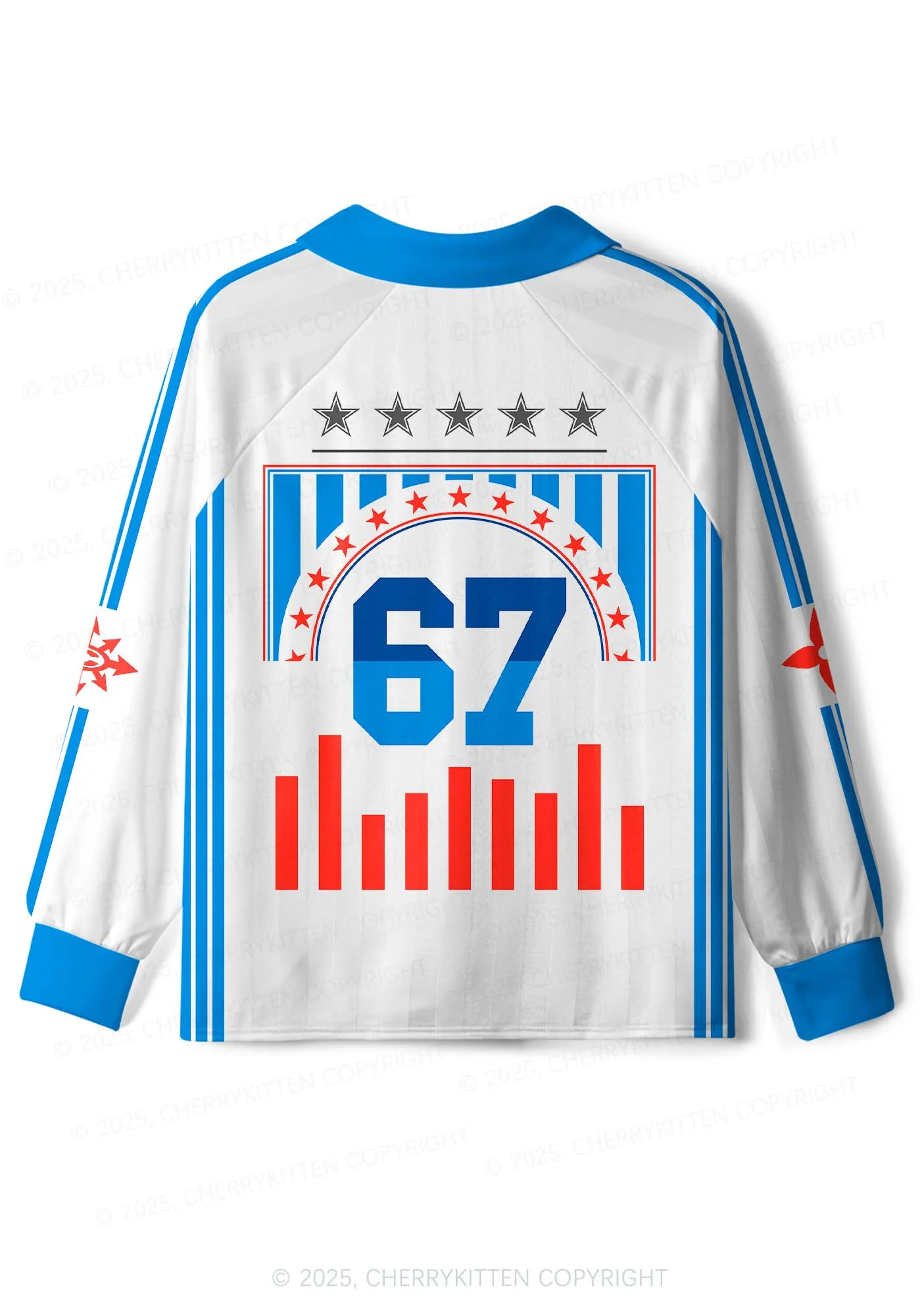 Custom Future Trophy Wife Y2K Sport Long Sleeve Jersey Shirts Cherrykitten - Image 3