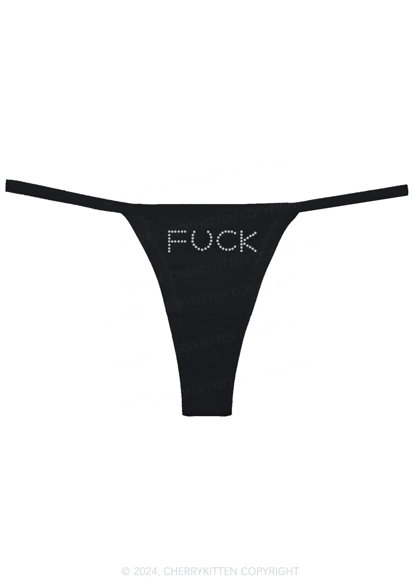 Custom Fxxk Y2K Flat String Thong Cherrykitten - Image 4