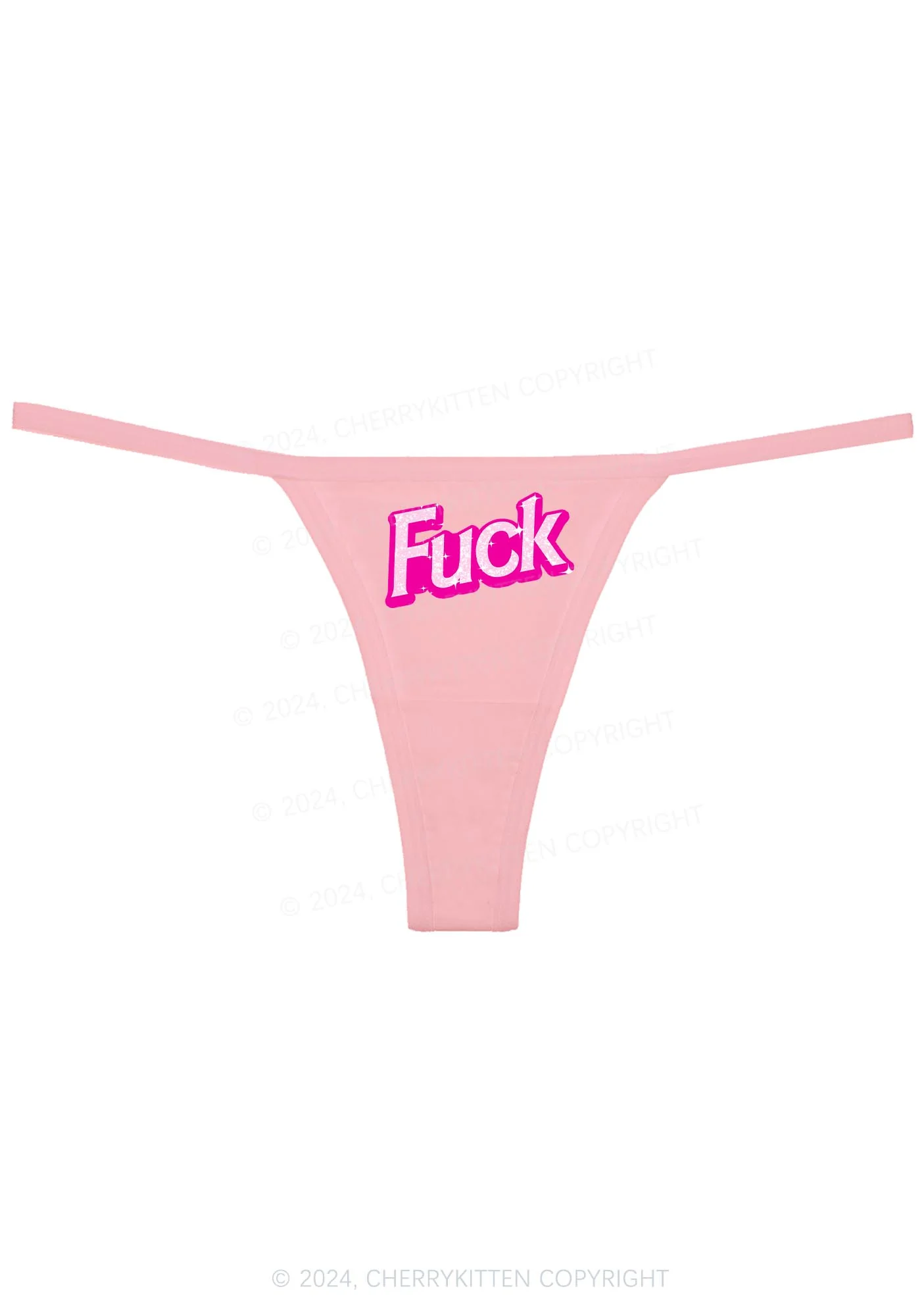 Custom Fxxk Y2K Flat String Thong Cherrykitten - Image 6