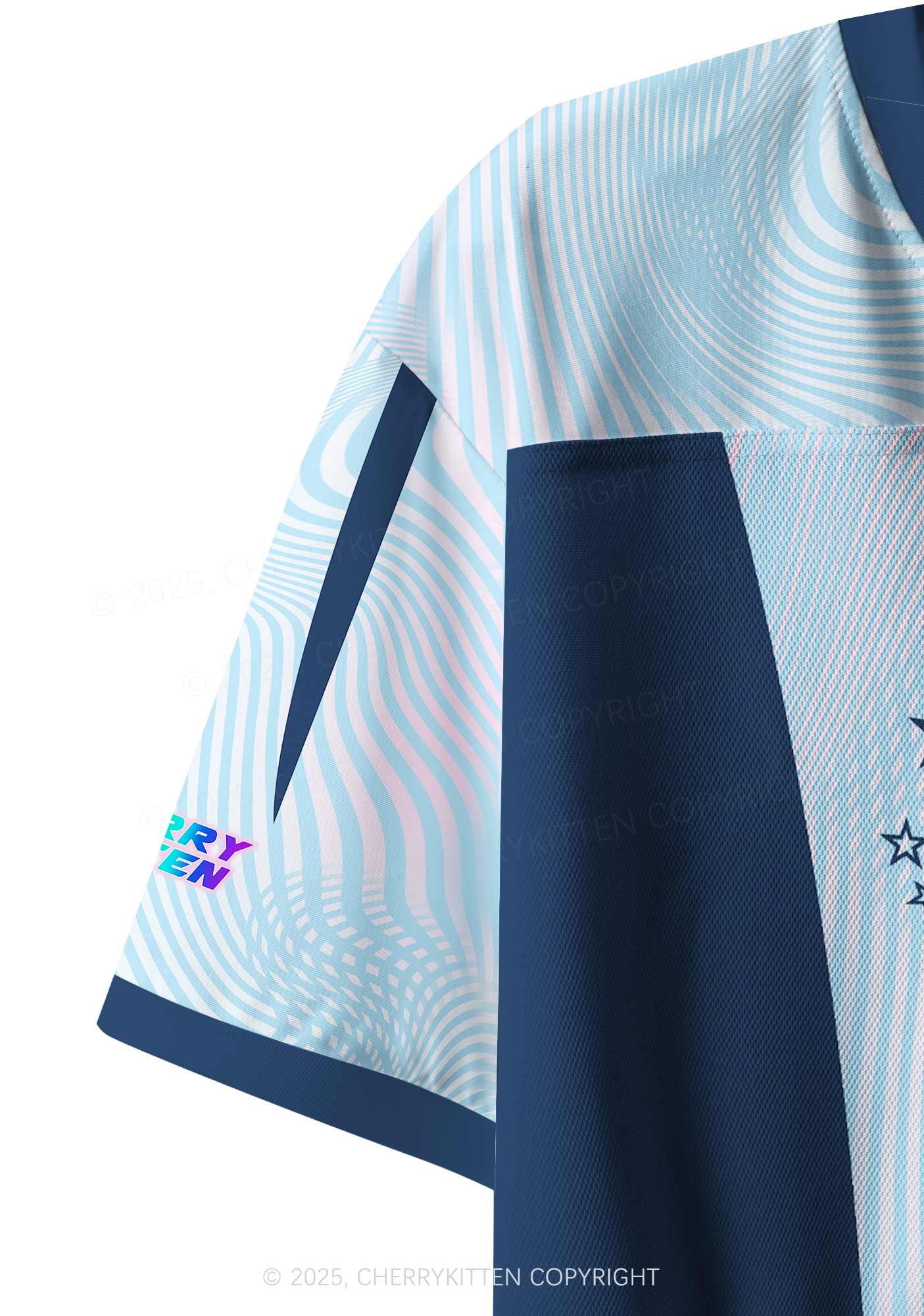 Custom Gay Son Pride Y2K Crop Sport Jersey Shirts Cherrykitten - Image 5