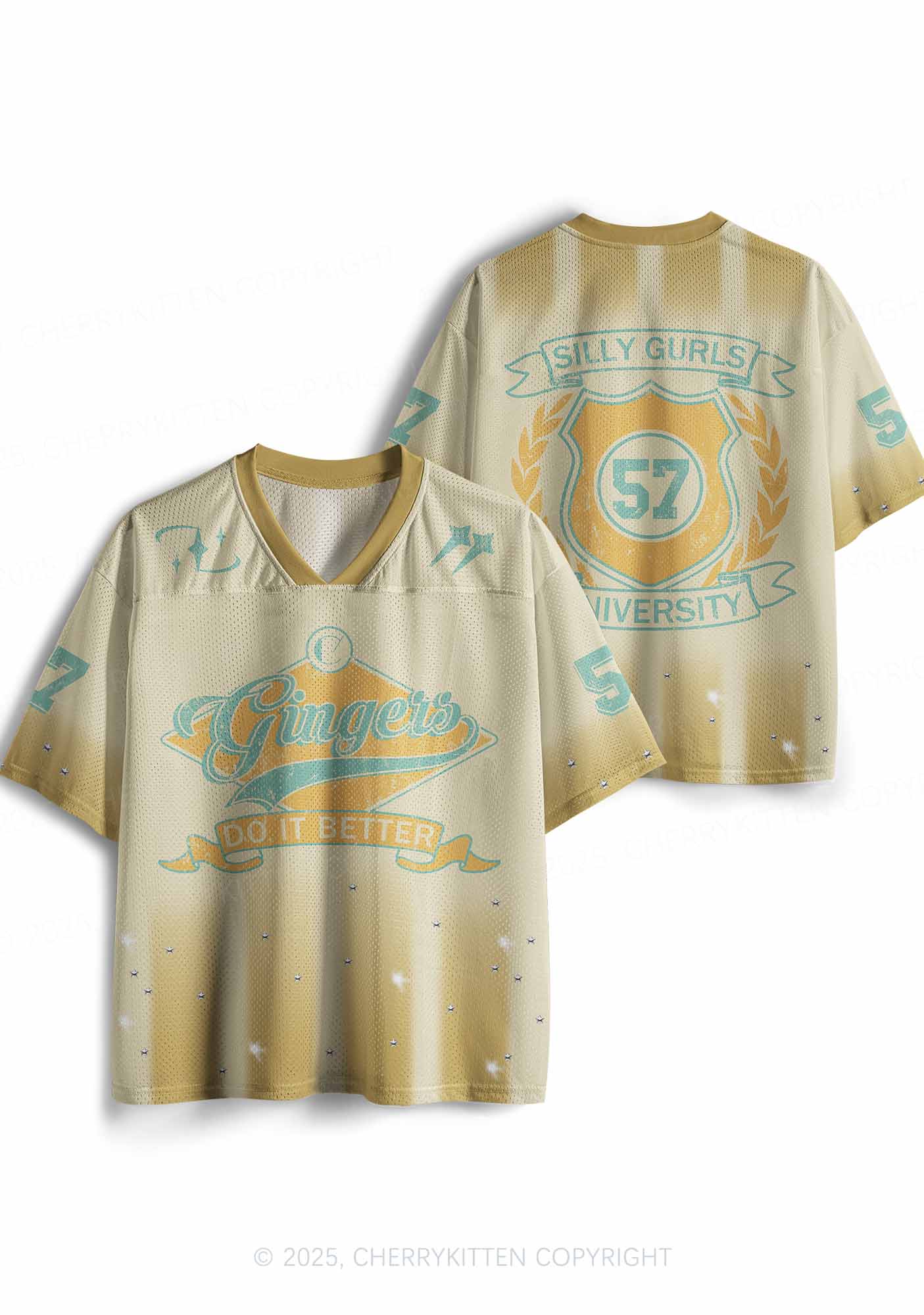 Custom Gingers Do Better Y2K Sport Jersey Shirts Cherrykitten - Image 3
