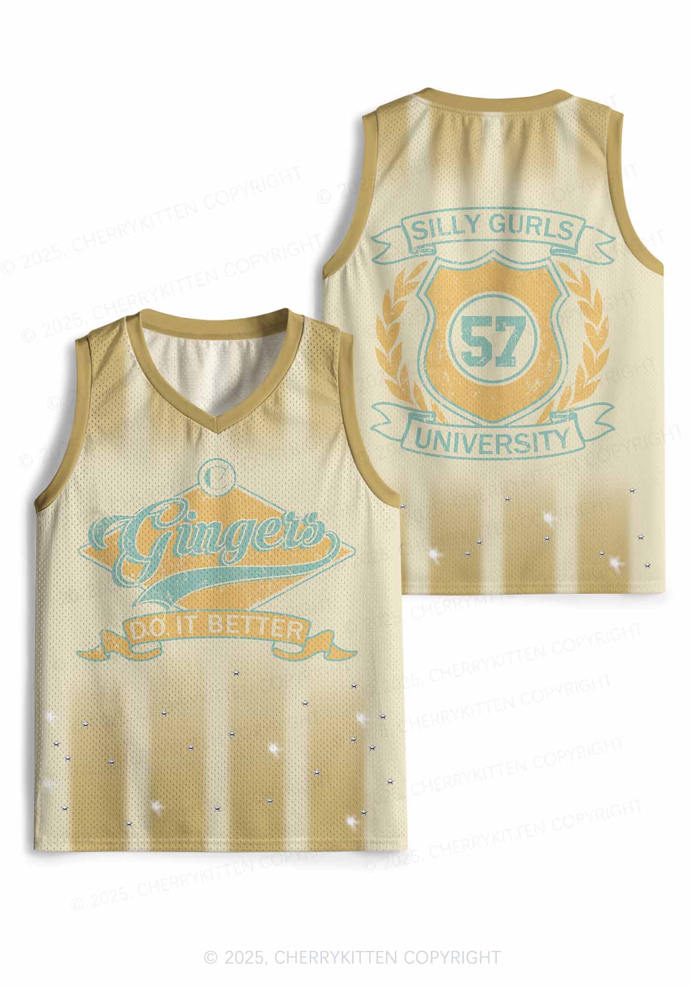 Custom Gingers Do Better Y2K Sport Jersey Tank Cherrykitten - Image 3