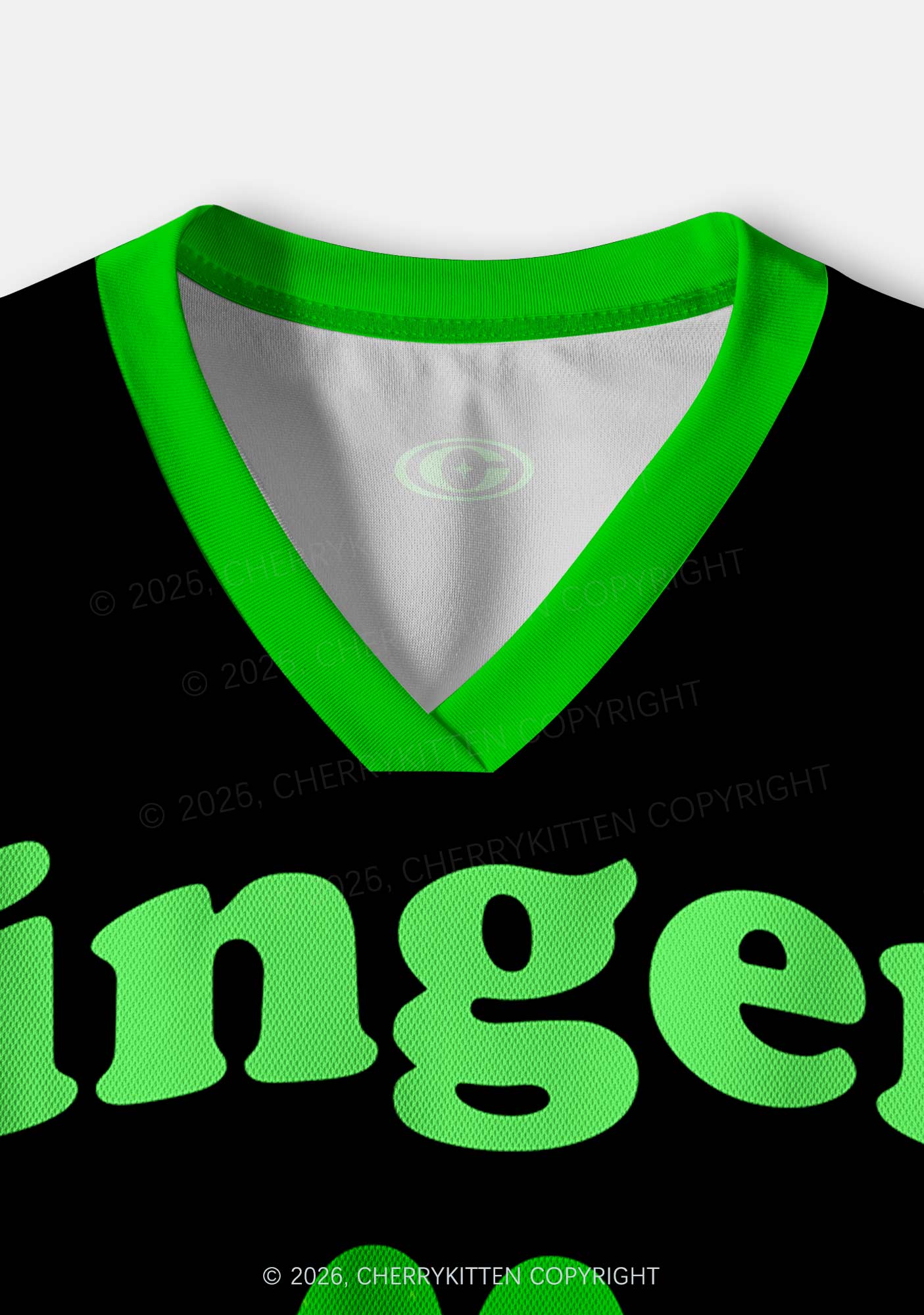 Custom Gingers Fxxk Better St Patricks Y2K Crop Sport Jersey Shirts Cherrykitten - Image 5