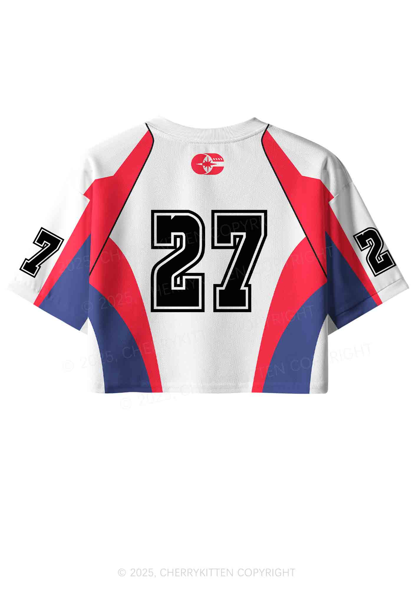 Custom Girl Kisser Pride Y2K Crop Sport Jersey Shirts Cherrykitten - Image 3