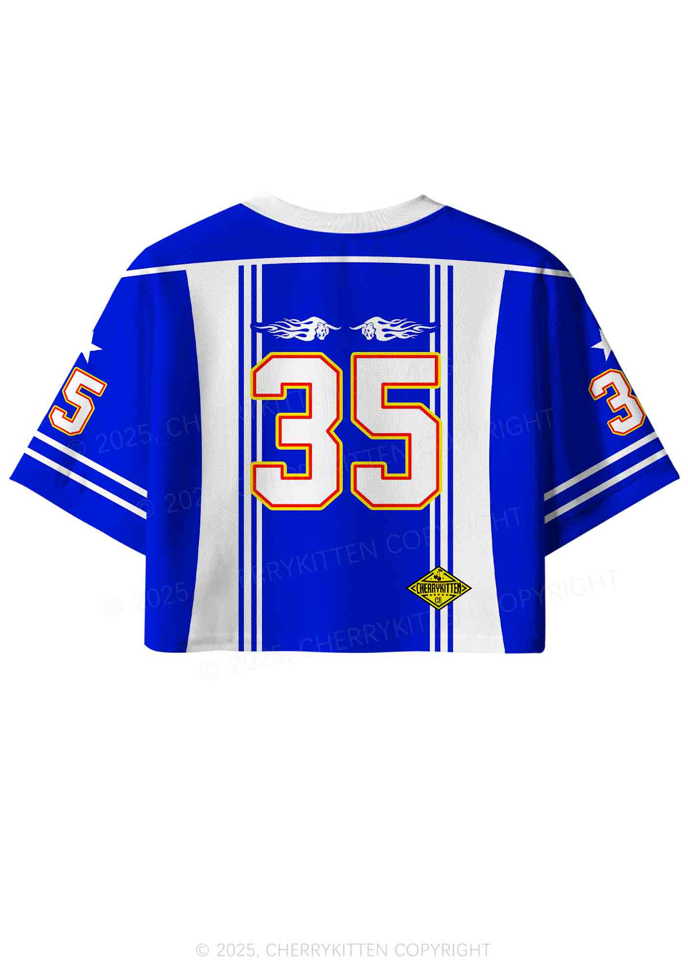 Custom Girls Drink Red Y2K Crop Sport Jersey Shirts Cherrykitten - Image 2