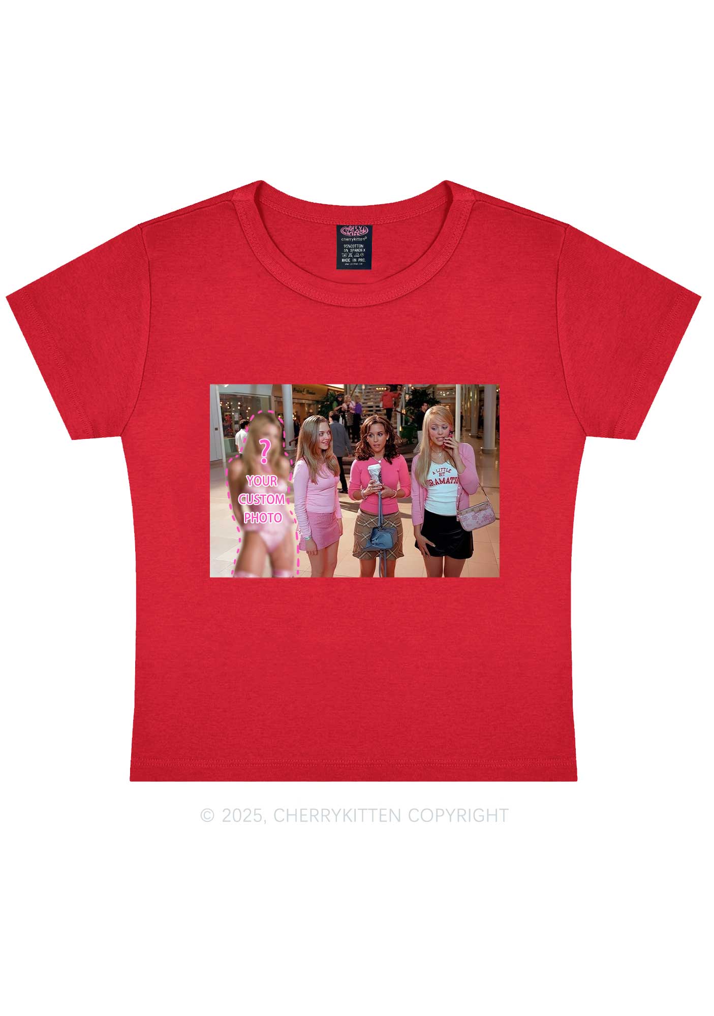 Custom Girls Movie Y2K Baby Tee Cherrykitten - Image 8