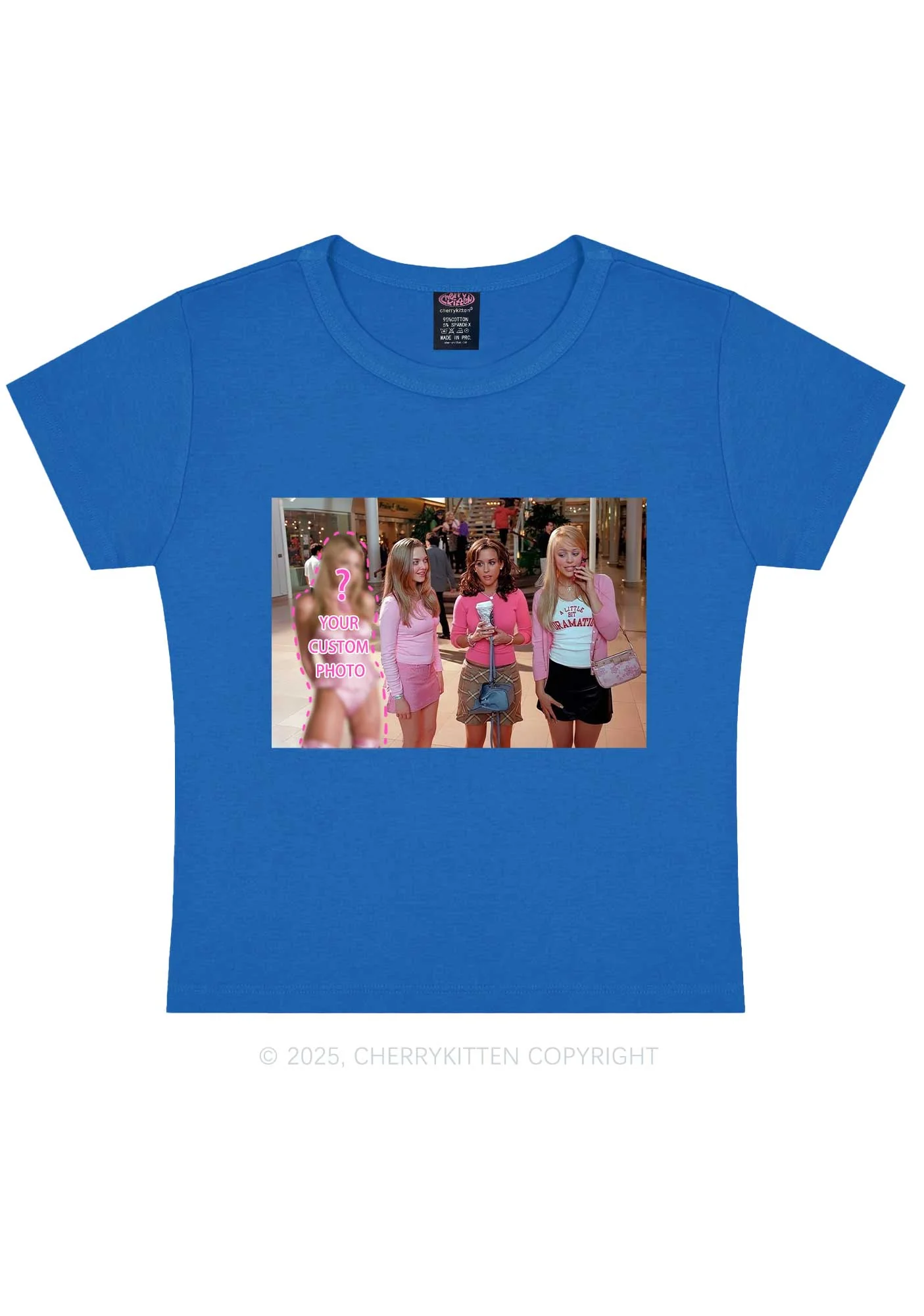 Custom Girls Movie Y2K Baby Tee Cherrykitten - Image 9