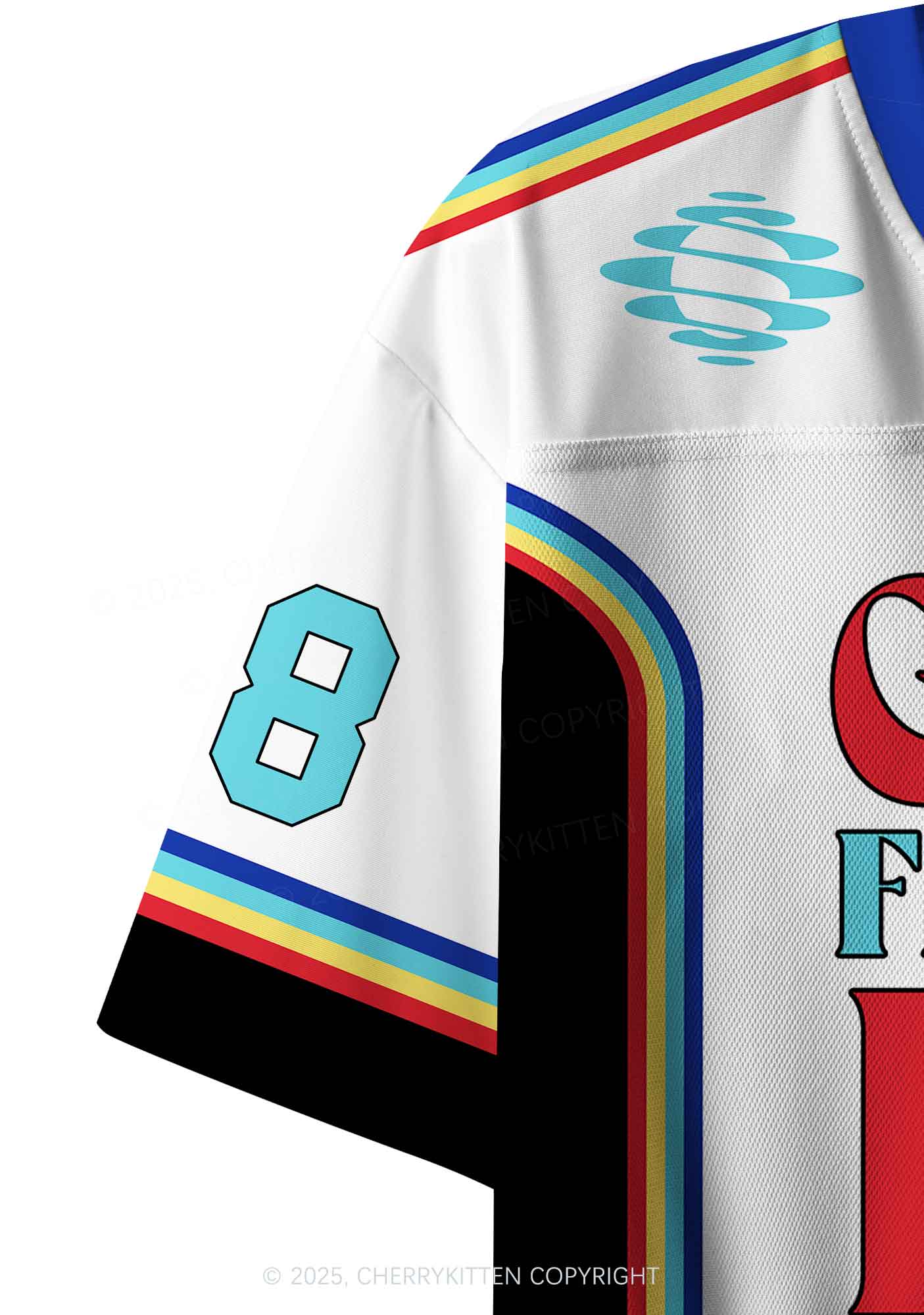 Custom Gods Favorite Fag Pride Y2K Crop Sport Jersey Shirts Cherrykitten - Image 5
