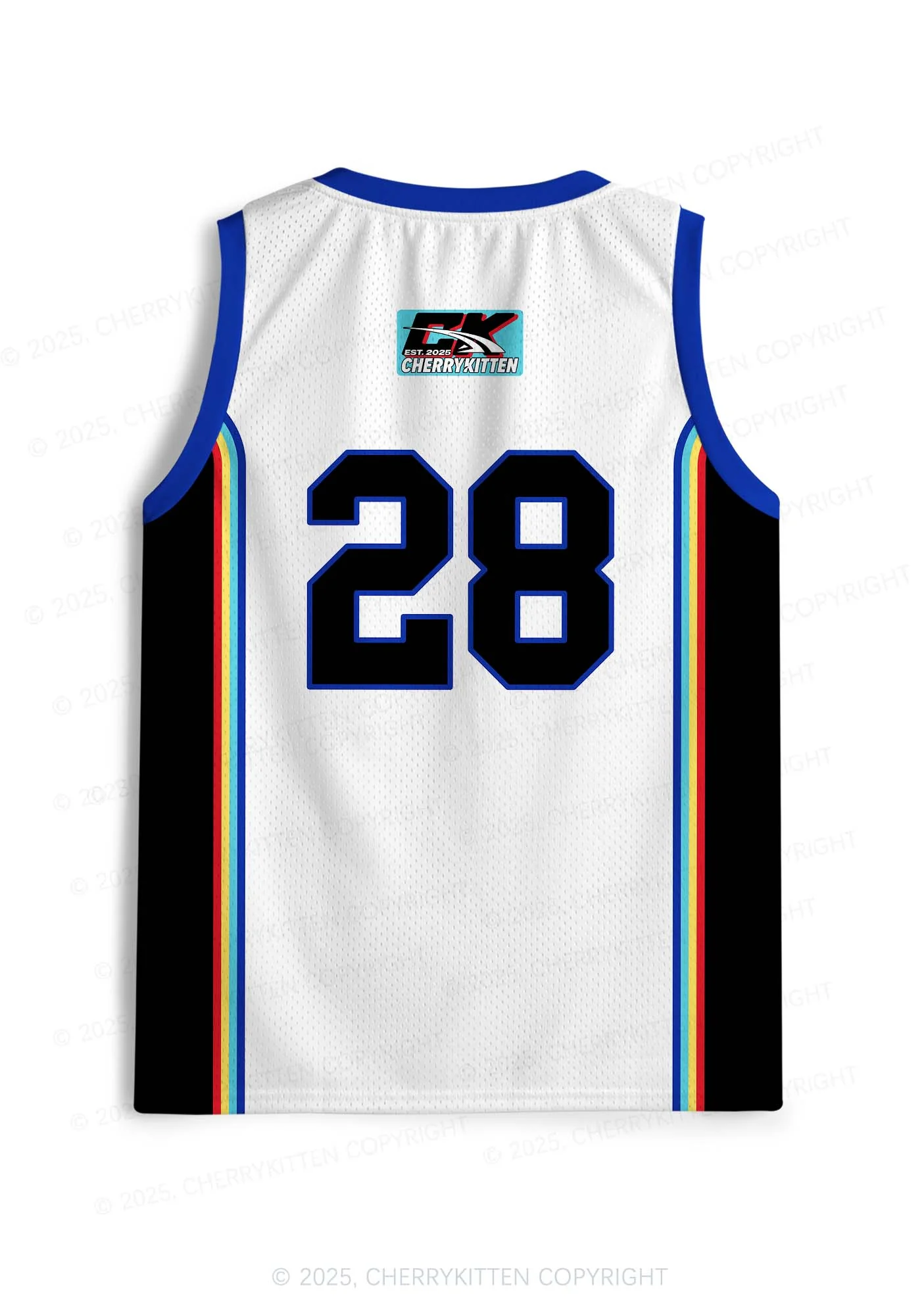 Custom Gods Favorite Fag Pride Y2K Sport Jersey Tank Cherrykitten - Image 2