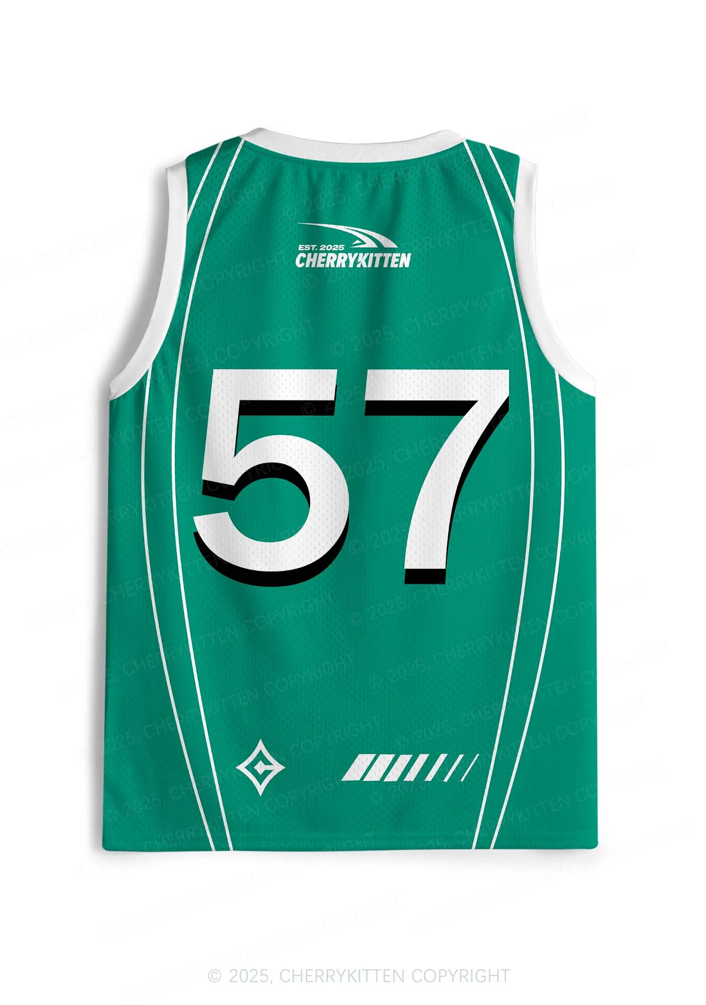 Custom Gods Favorite Ginger Y2K Sport Jersey Tank Cherrykitten - Image 2