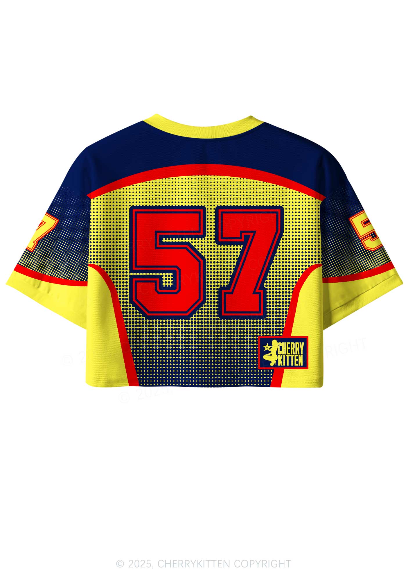 Custom Good Boy Y2K Crop Sport Jersey Shirts Cherrykitten - Image 3