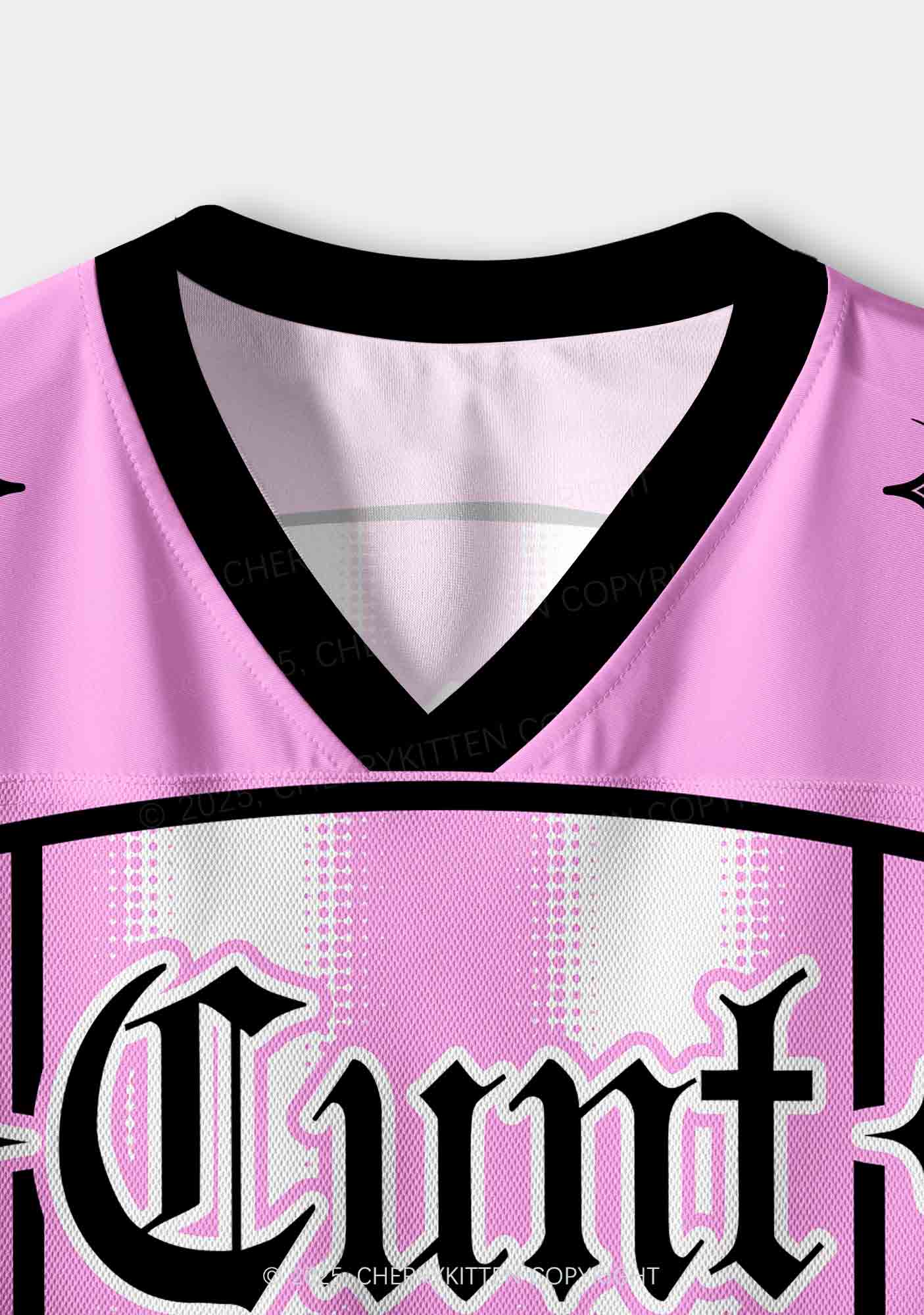 Custom Gothic Cxxt Y2K Crop Sport Jersey Shirts Cherrykitten - Image 4