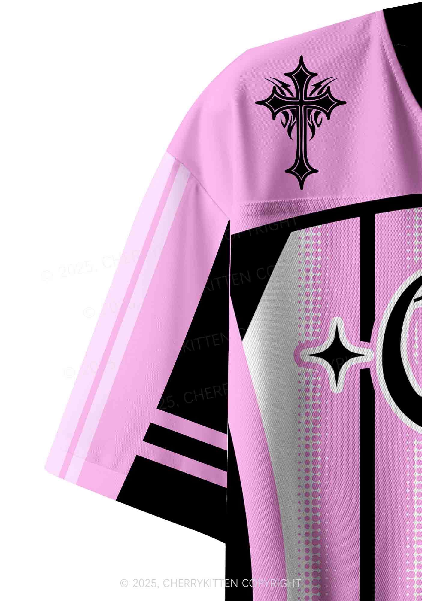 Custom Gothic Cxxt Y2K Crop Sport Jersey Shirts Cherrykitten - Image 6