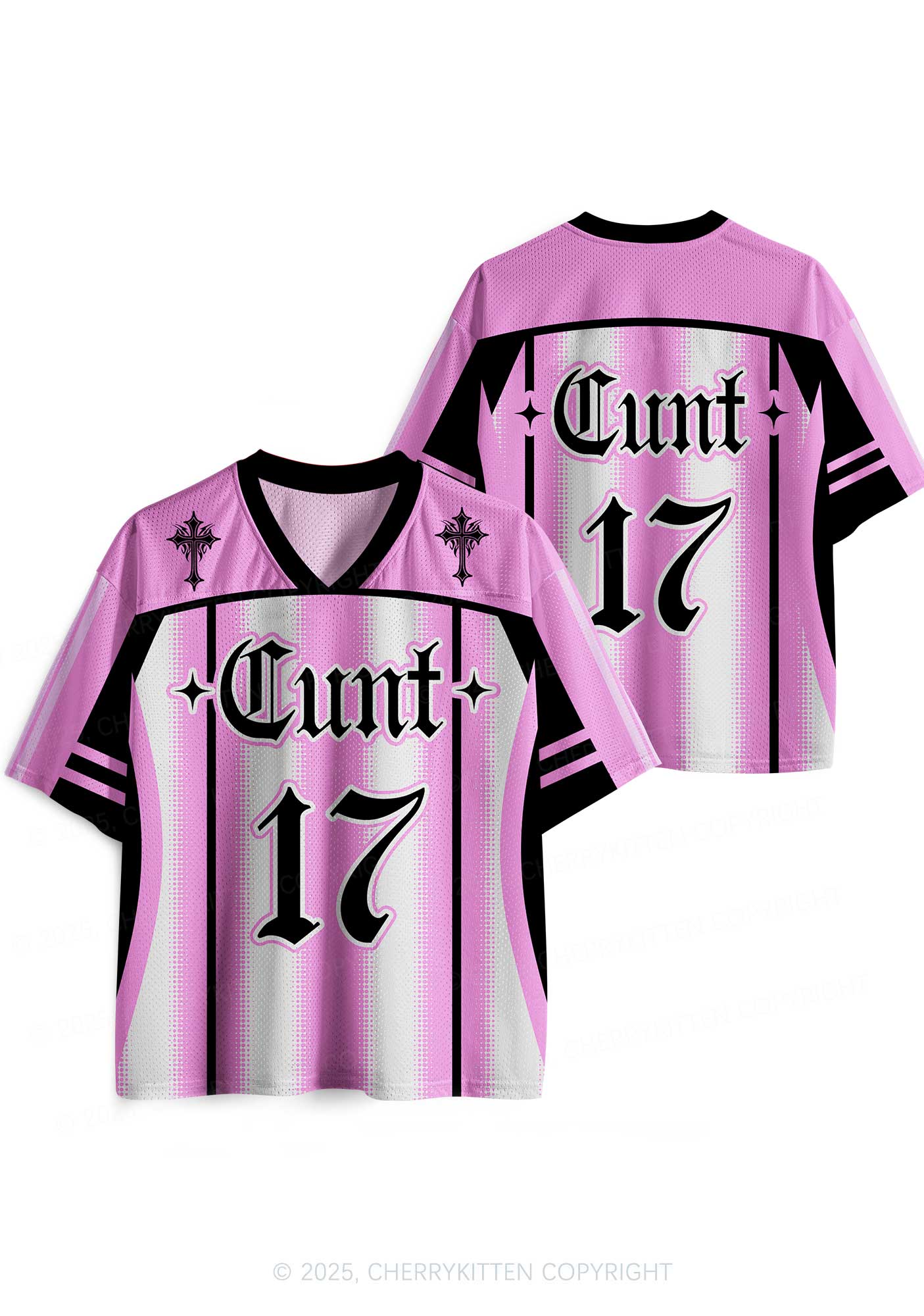 Custom Gothic Cxxt Y2K Sport Jersey Shirts Cherrykitten - Image 3