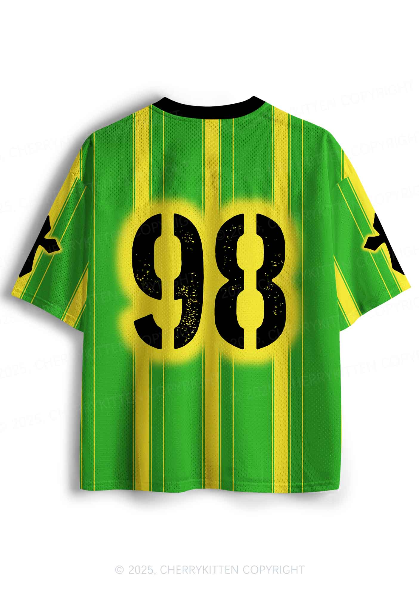 Custom Green Cxxt Y2K Sport Jersey Shirts Cherrykitten - Image 2