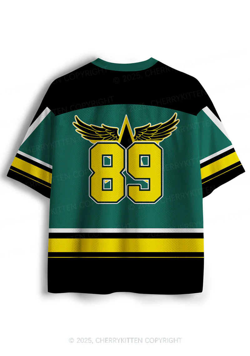 Custom Green Dump Him Y2K Sport Jersey Shirts Cherrykitten - Image 3