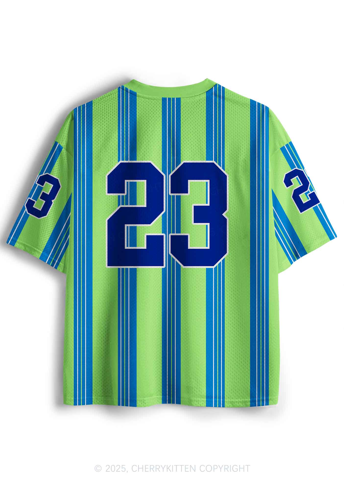 Custom Green DYKE Pride Y2K Sport Jersey Shirts Cherrykitten - Image 2