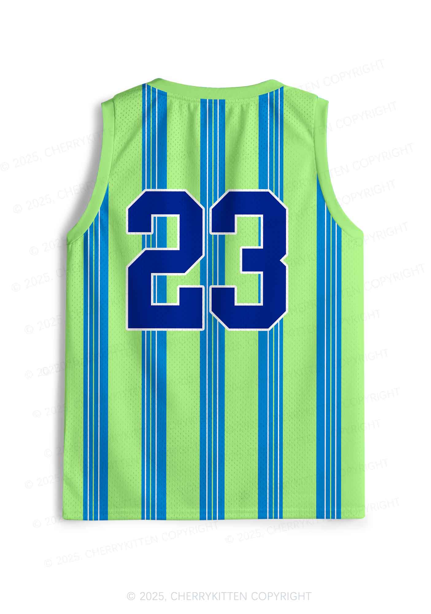 Custom Green DYKE Pride Y2K Sport Jersey Tank Cherrykitten - Image 2