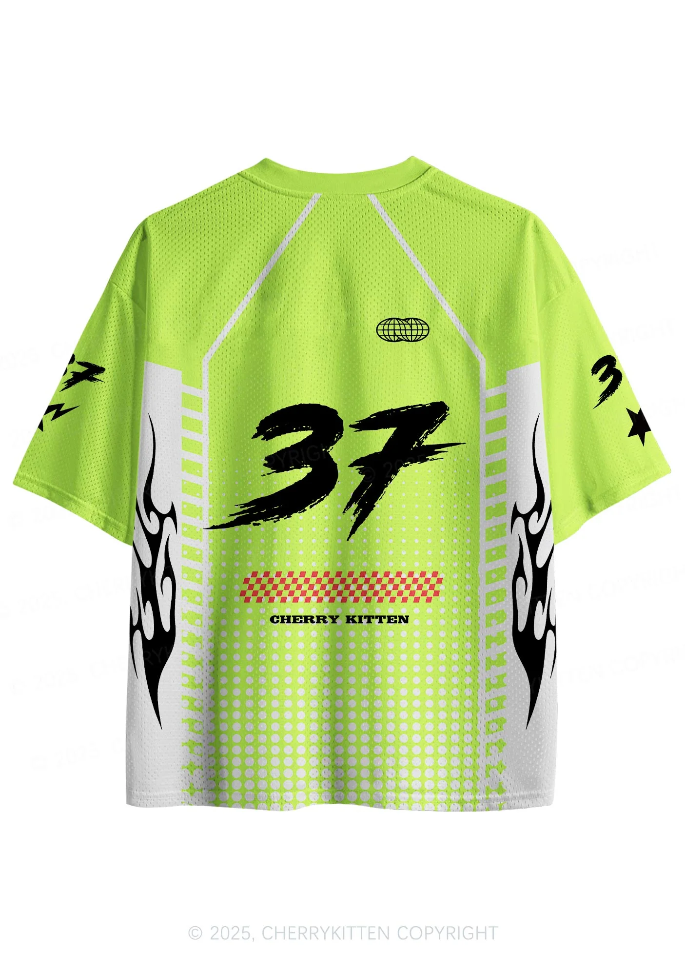 Custom Green Gods Favorite Fag Pride Y2K Sport Jersey Shirts Cherrykitten - Image 2