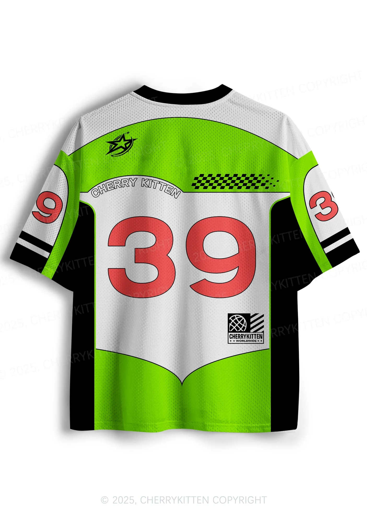 Custom Green I Was Gay Pride Y2K Sport Jersey Shirts Cherrykitten - Image 3
