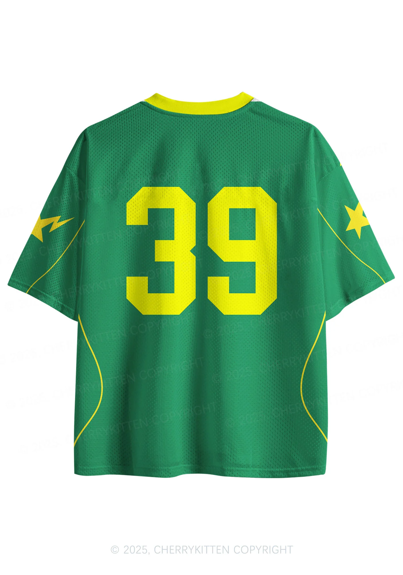 Custom Green May Be Handful Y2K Sport Jersey Shirts Cherrykitten - Image 2