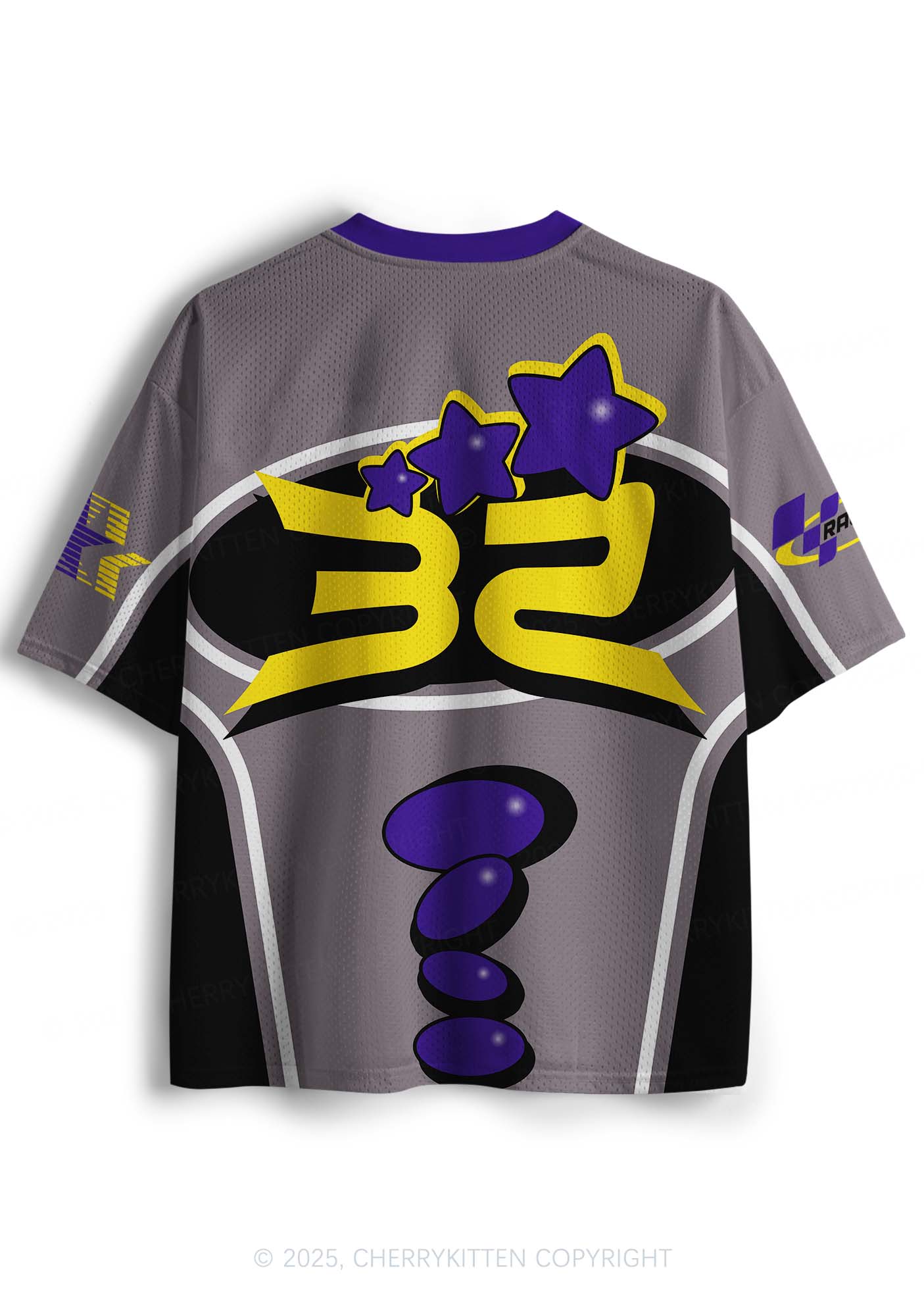 Custom Grey Future Mxxf Y2K Sport Jersey Shirts Cherrykitten - Image 3