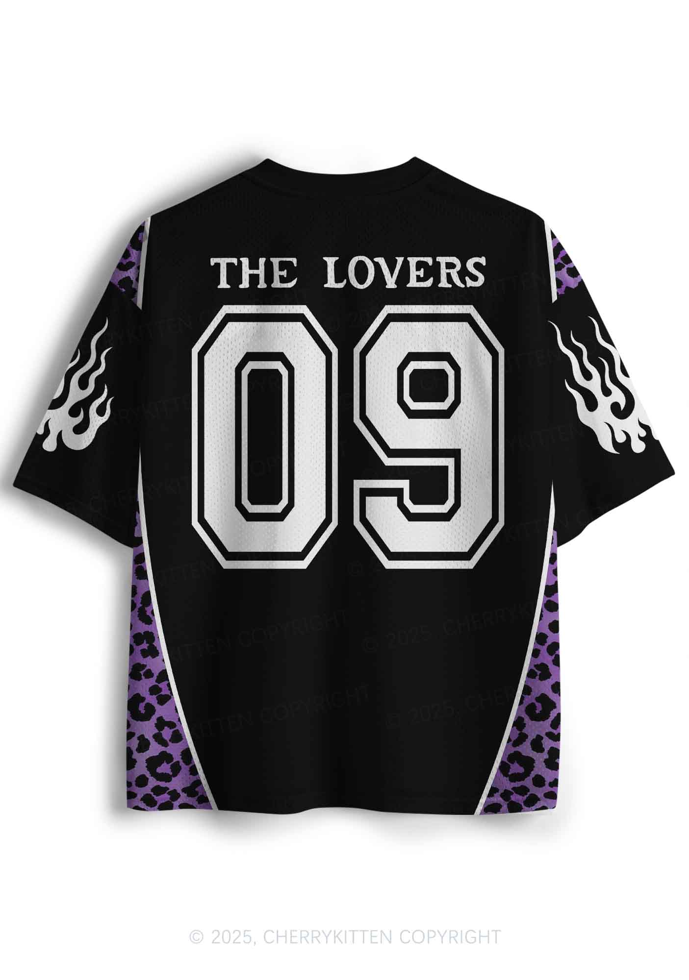 Custom Halloween Black The Lovers Y2K Sport Jersey Shirts Cherrykitten - Image 3