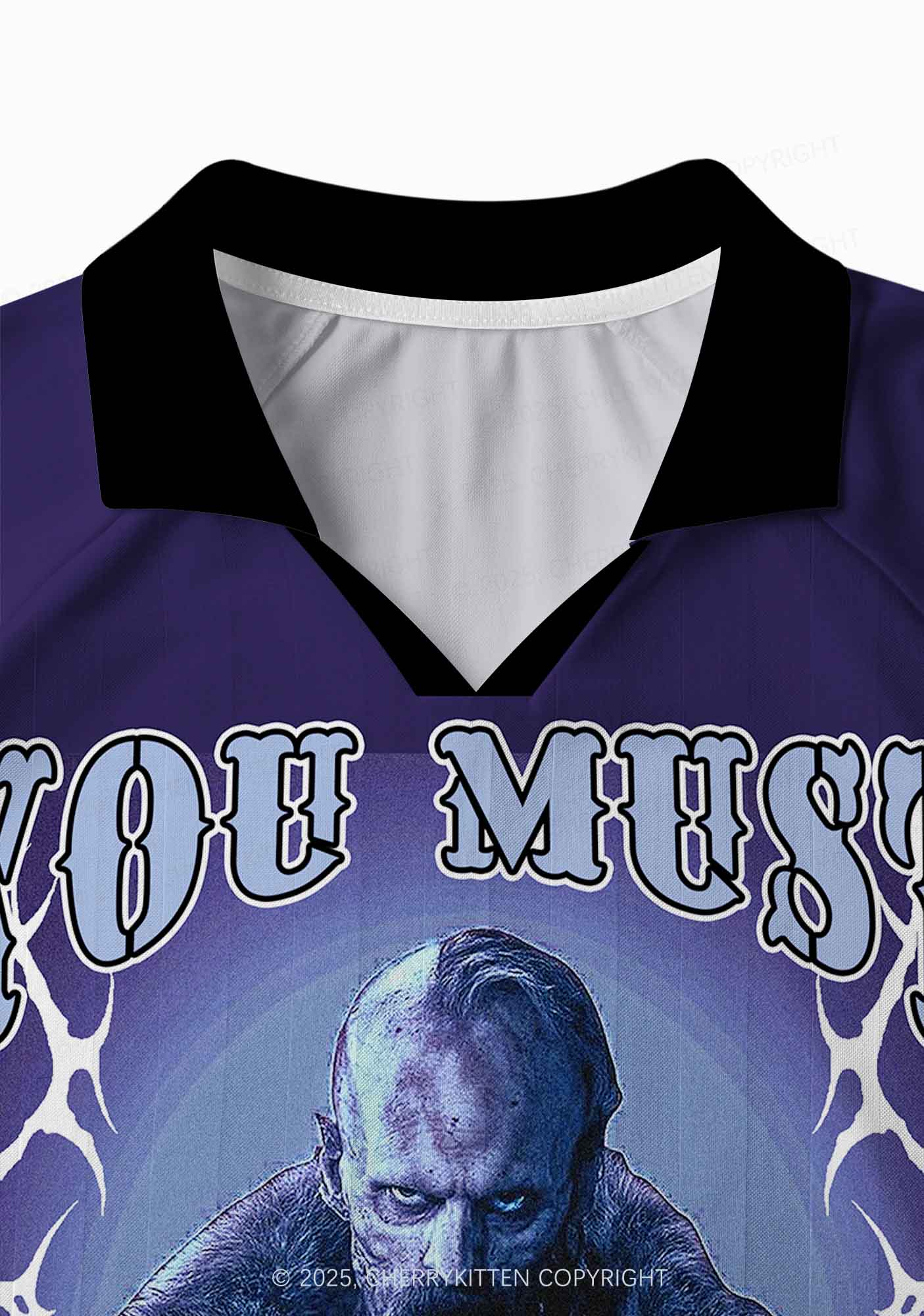 Custom Halloween Bounce On It Y2K Sport Long Sleeve Jersey Shirts Cherrykitten - Image 3