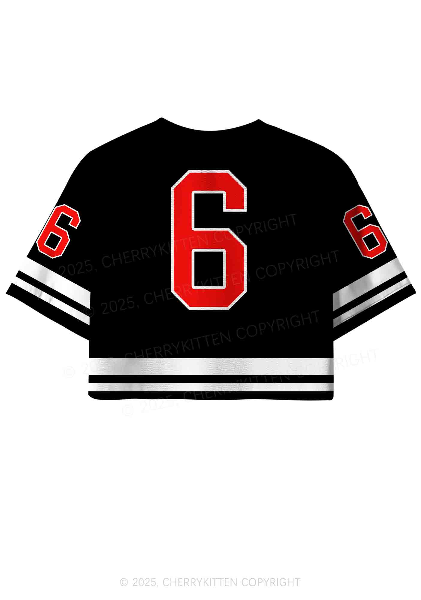 Custom Halloween Ghost Knife Y2K Crop Sport Jersey Shirts Cherrykitten - Image 3