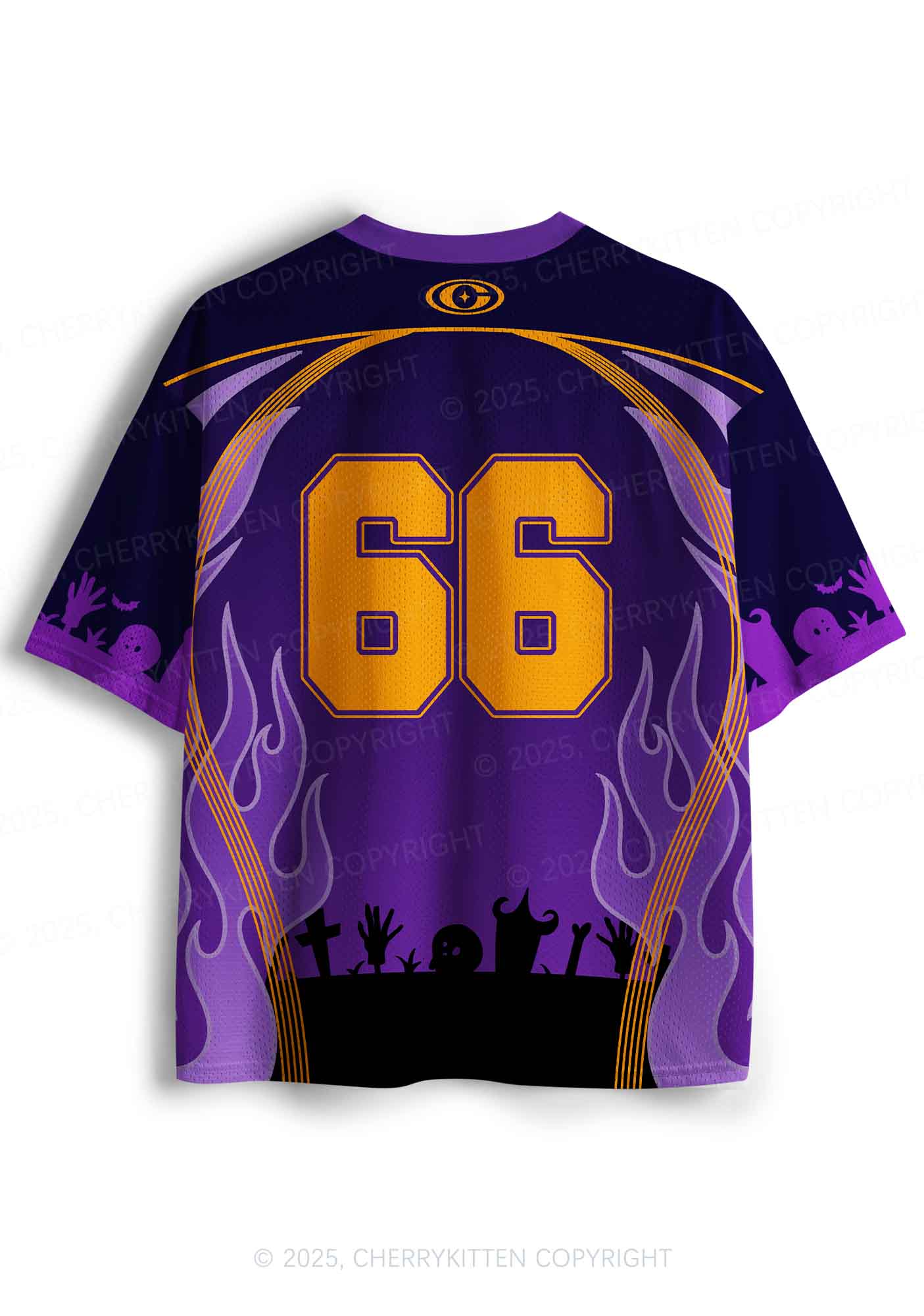 Custom Halloween Hope Your Abuser Dies Y2K Sport Jersey Shirts Cherrykitten - Image 2