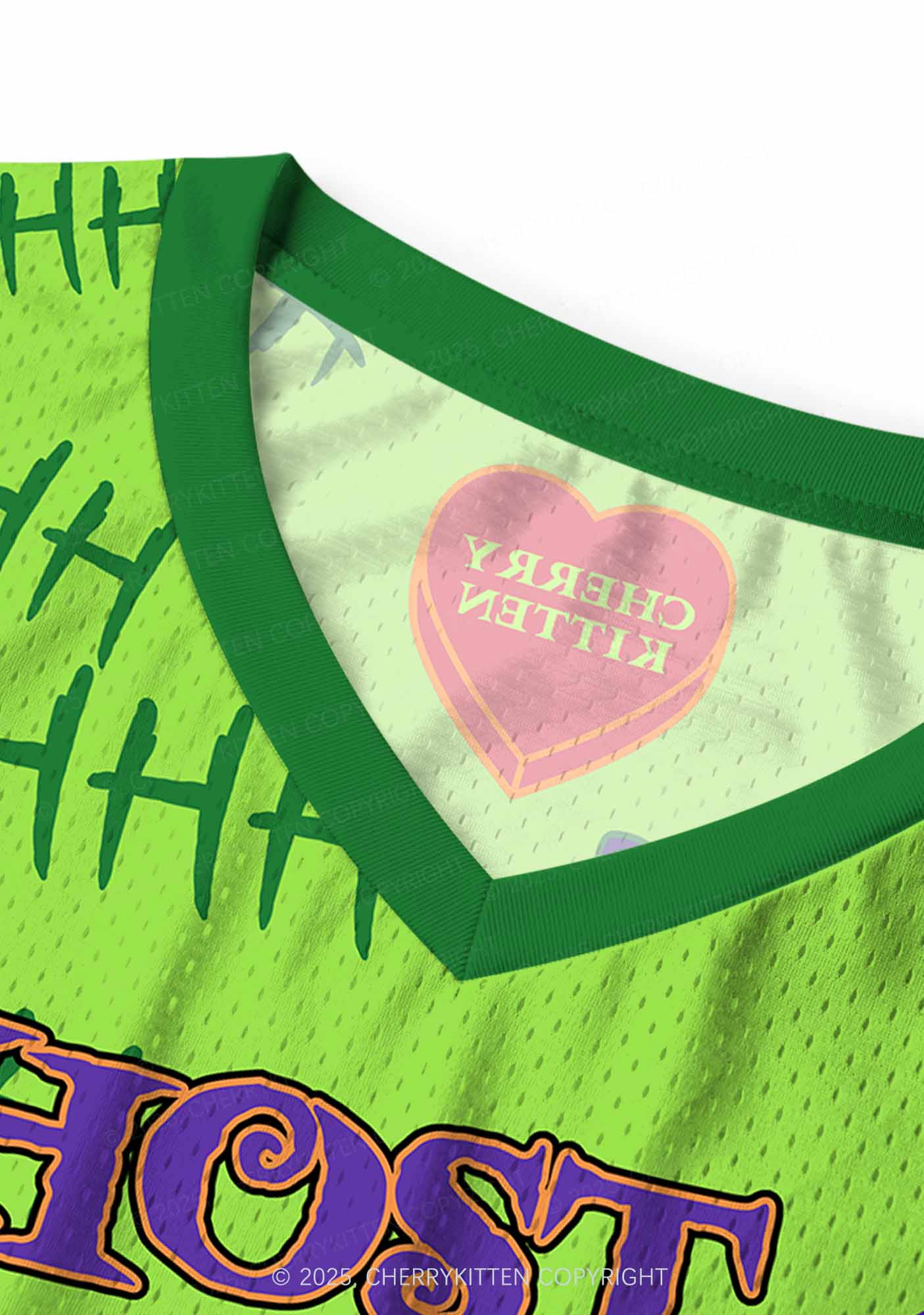 Custom Halloween Horror Card Y2K Sport Jersey Tank Cherrykitten - Image 4