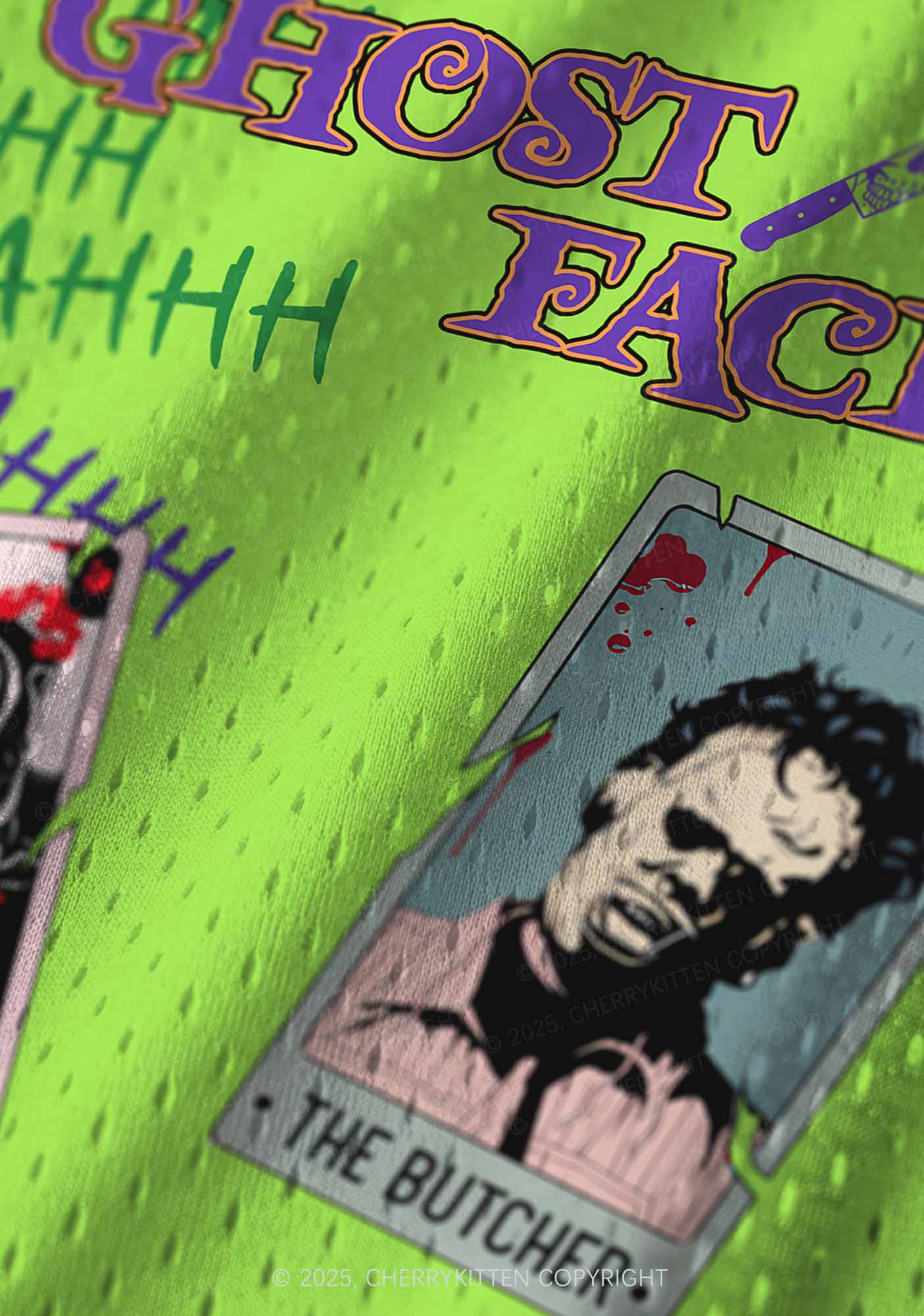 Custom Halloween Horror Card Y2K Sport Jersey Tank Cherrykitten - Image 5