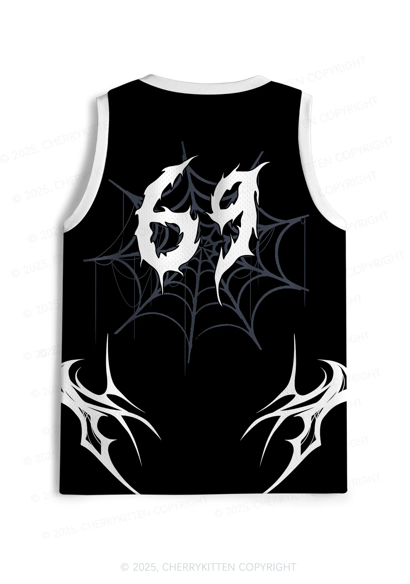 Custom Halloween Horror Film Club Y2K Sport Jersey Tank Cherrykitten - Image 3