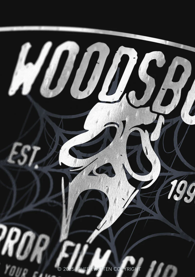 Custom Halloween Horror Film Club Y2K Sport Jersey Tank Cherrykitten - Image 5