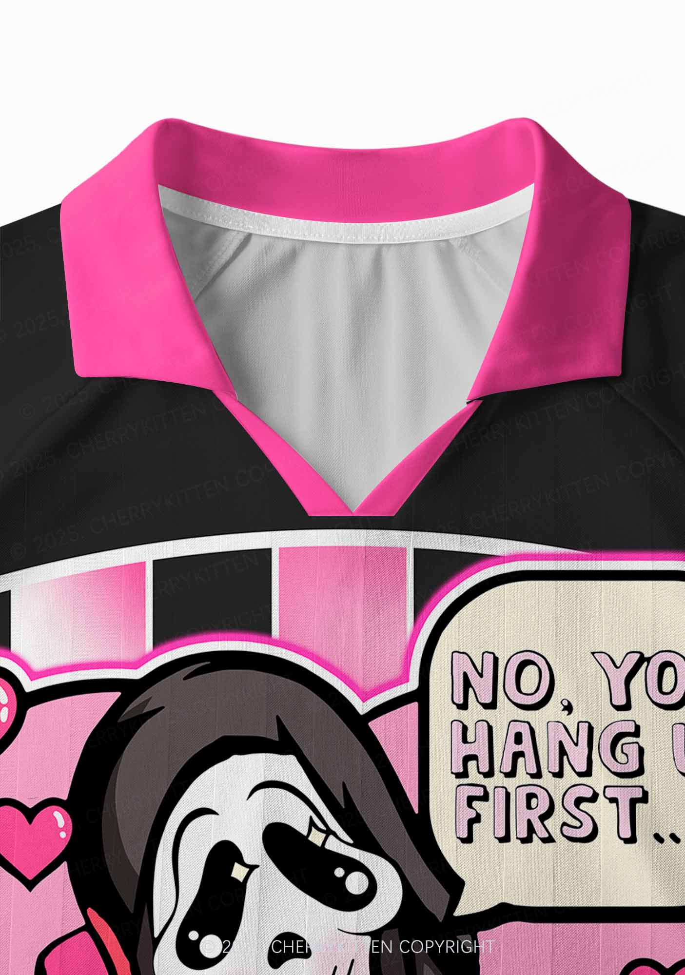 Custom Halloween Skeleton Heart Y2K Sport Long Sleeve Jersey Shirts Cherrykitten - Image 4