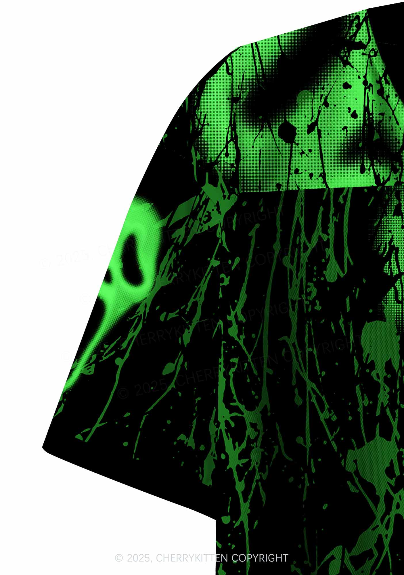 Custom Halloween Stab Ghost Y2K Crop Sport Jersey Shirts Cherrykitten - Image 6