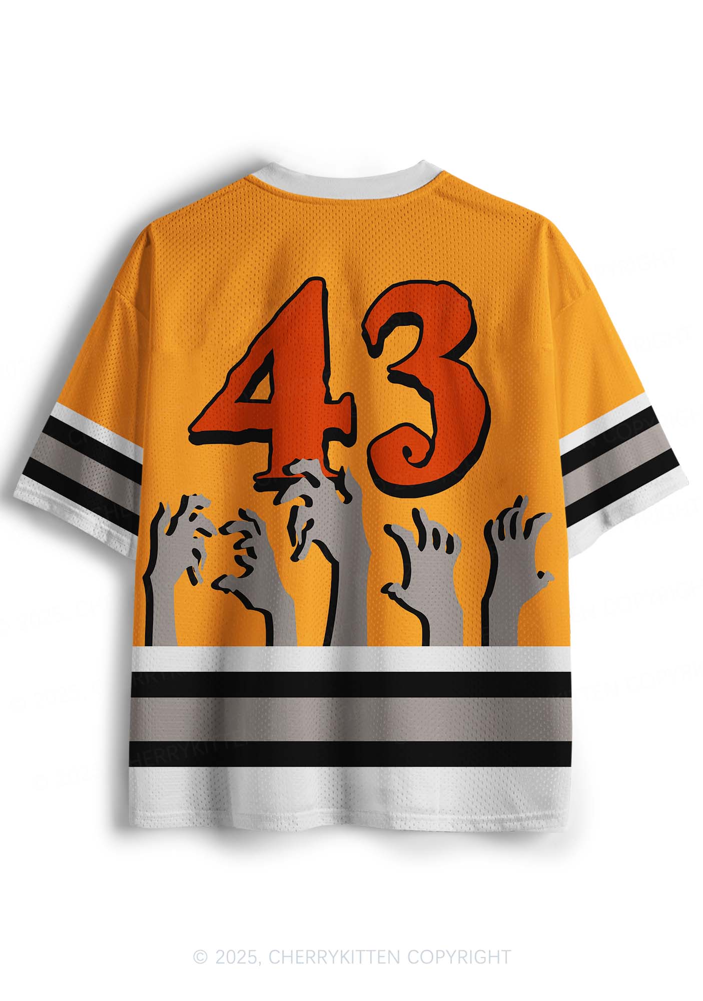 Custom Halloween Town Y2K Sport Jersey Shirts Cherrykitten - Image 3