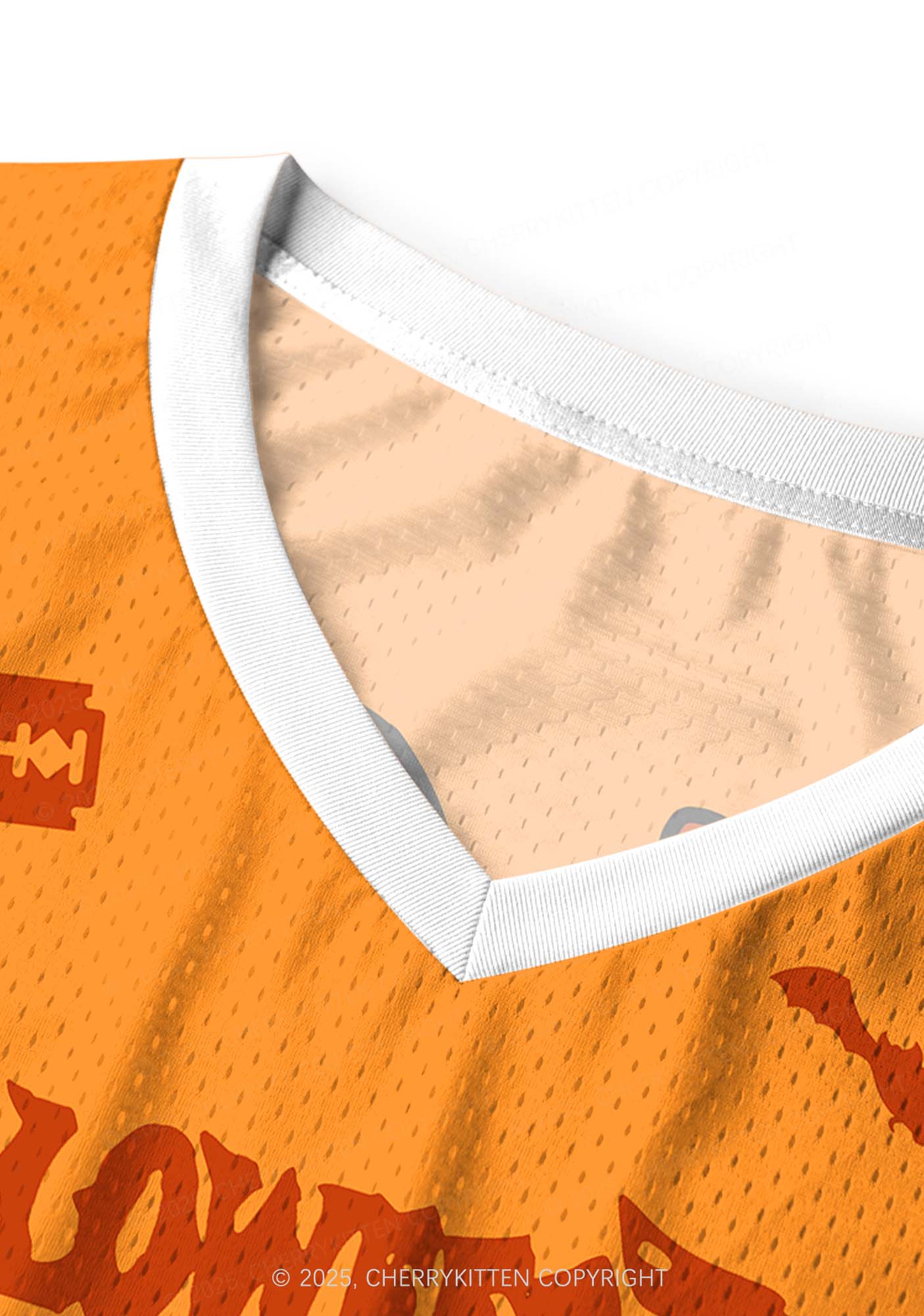 Custom Halloween Town Y2K Sport Jersey Tank Cherrykitten - Image 5