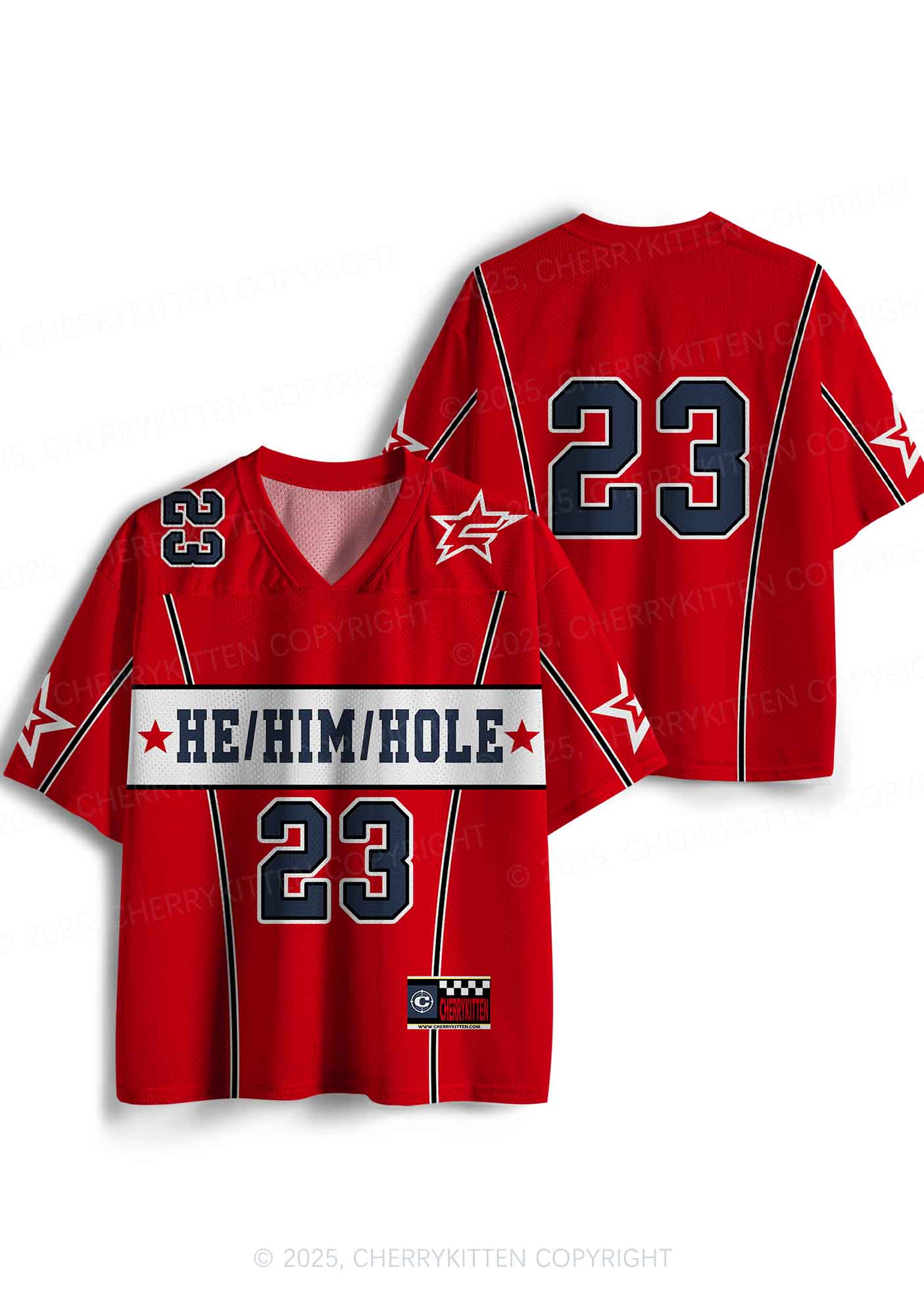 Custom He Him Hole Pride Y2K Sport Jersey Shirts Cherrykitten - Image 4