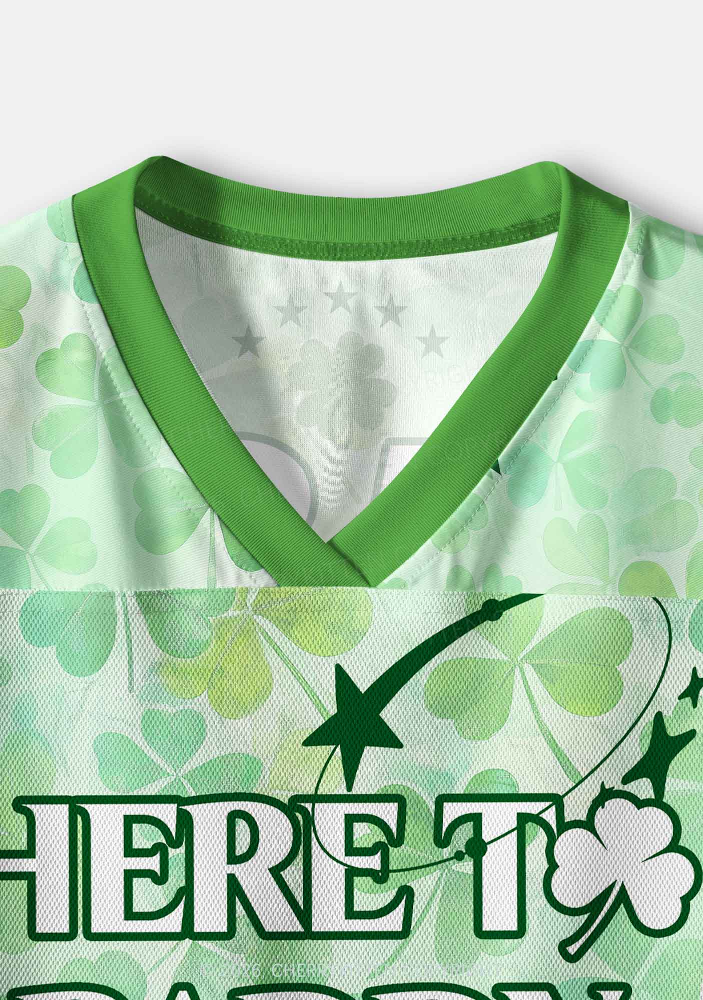 Custom Here To Paddy St Patricks Y2K Crop Sport Jersey Shirts Cherrykitten - Image 5