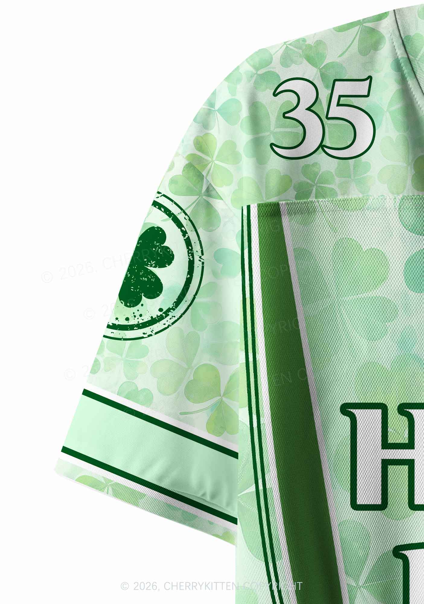 Custom Here To Paddy St Patricks Y2K Crop Sport Jersey Shirts Cherrykitten - Image 7